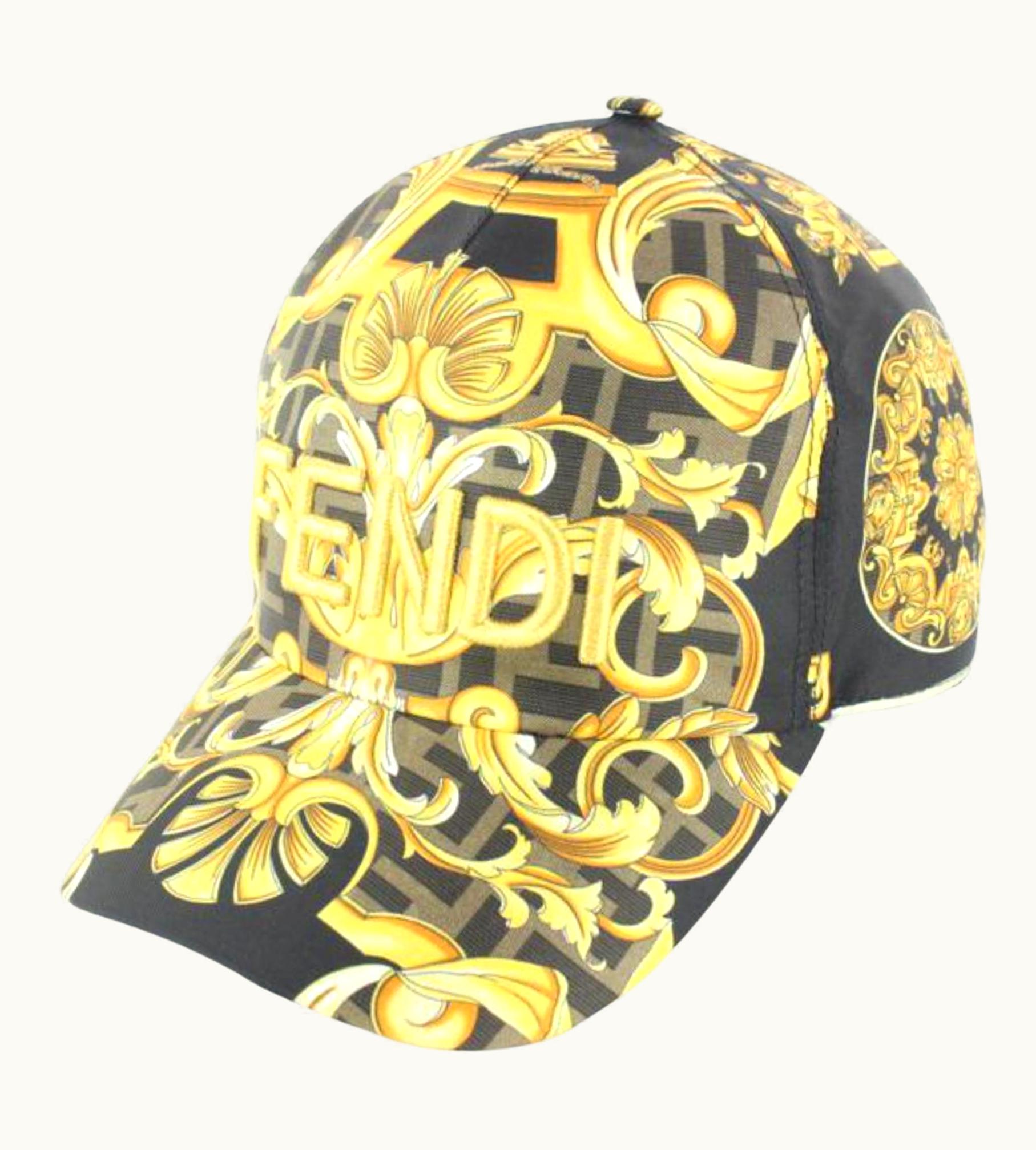 Fendi Fendi Versace 57cm Fendace Baseball Cap Hat 92v516s
