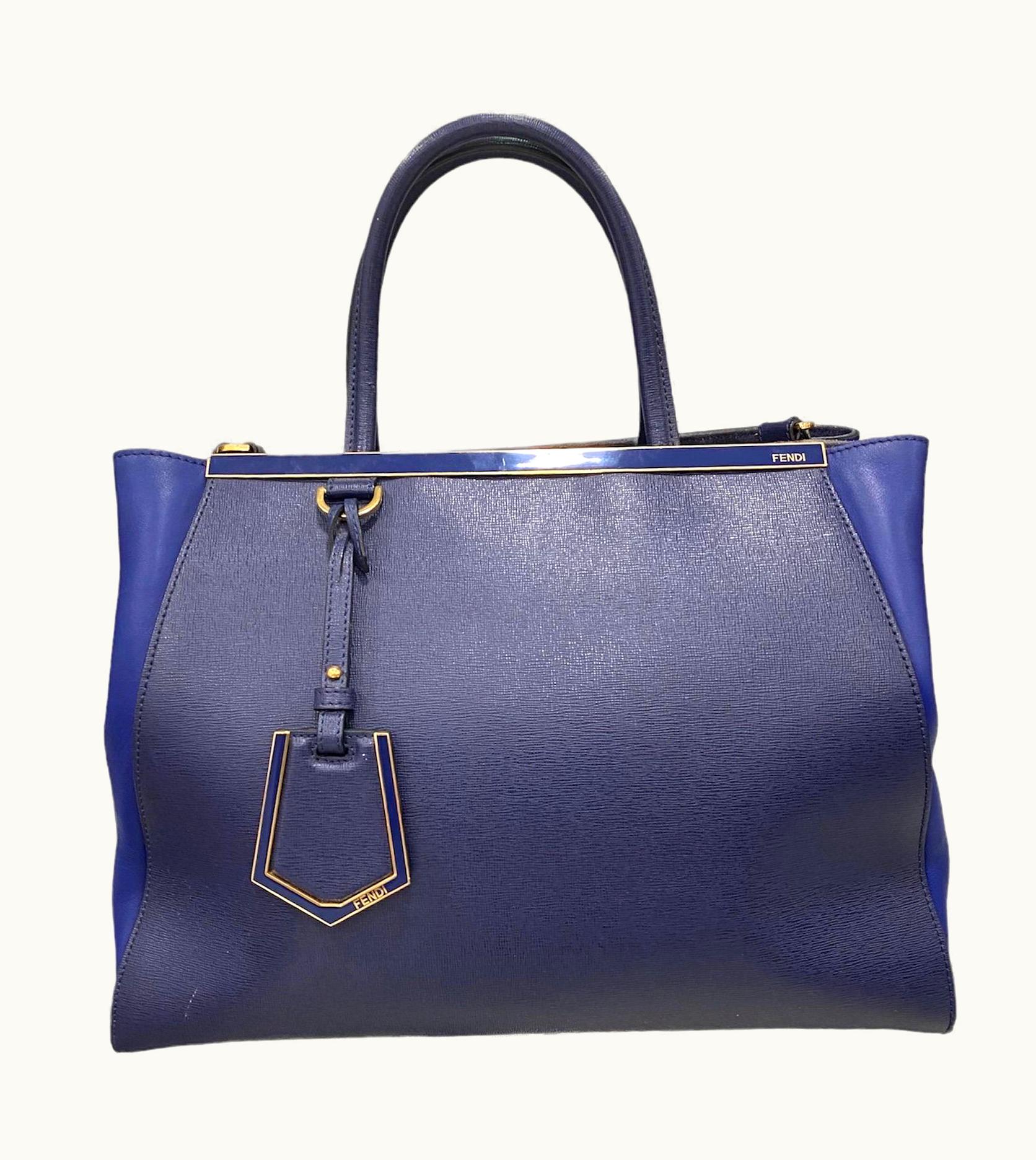 Fendi Fendi 2Jour Violet Handbag