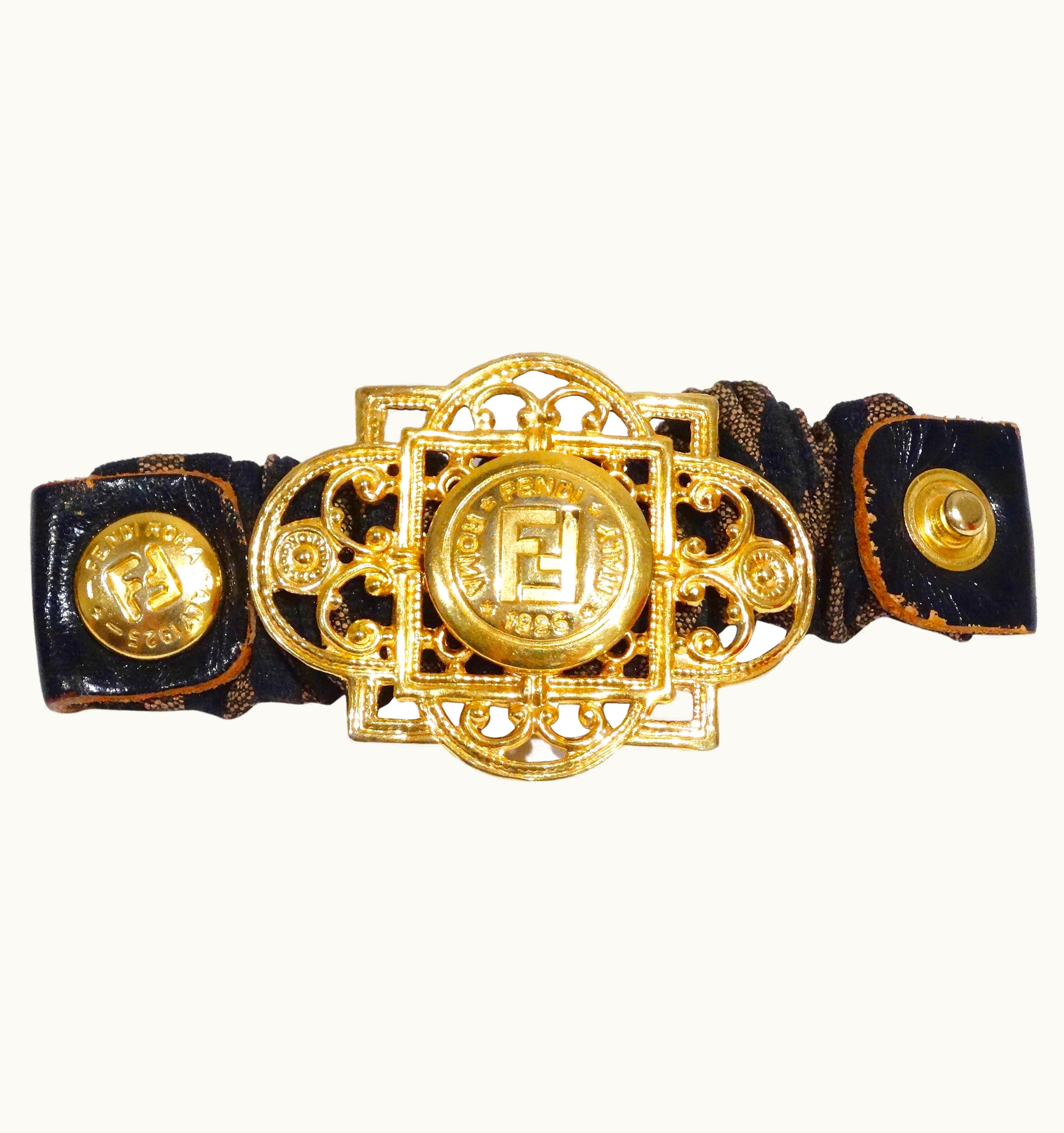 Fendi 1980s Fendi Hair Accessory