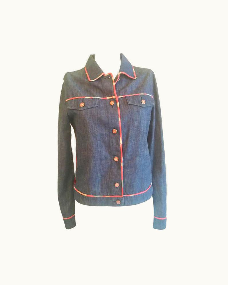 Fendi 1990s Fendi Denim Jacket