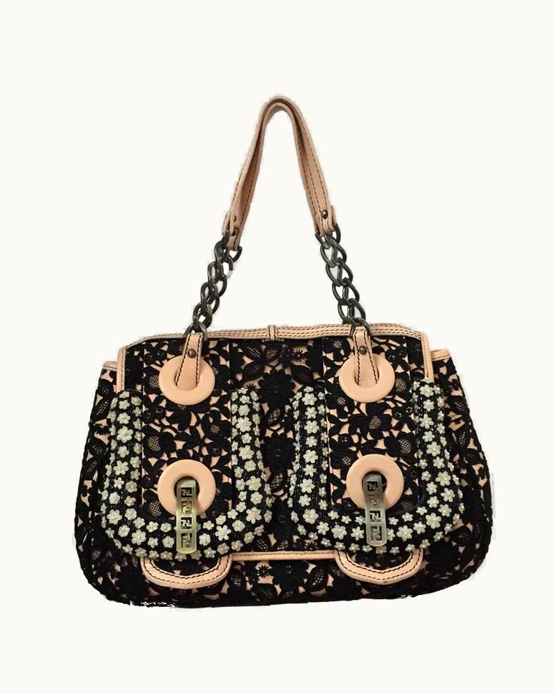 Fendi Fendi B. Bag Floral Lace UZ0599585