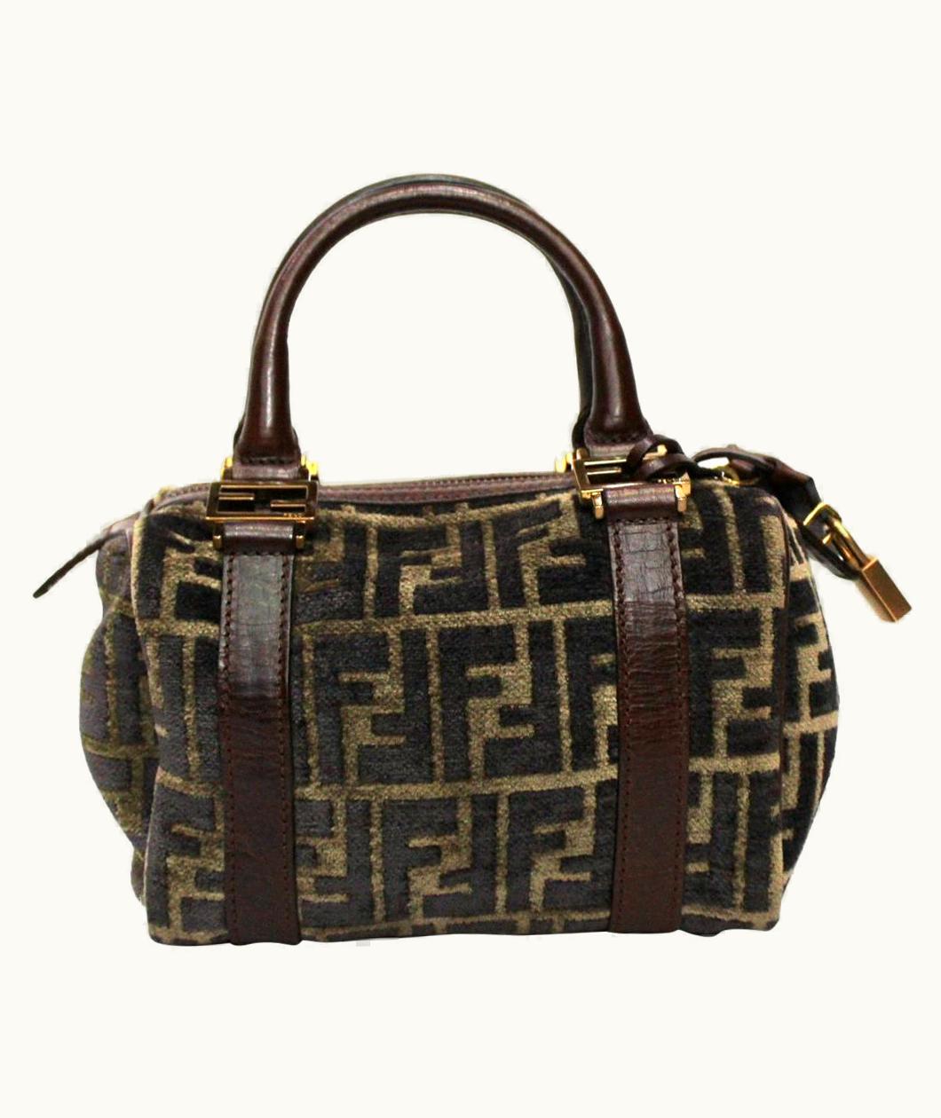 Fendi Fendi Brown Suede Bag