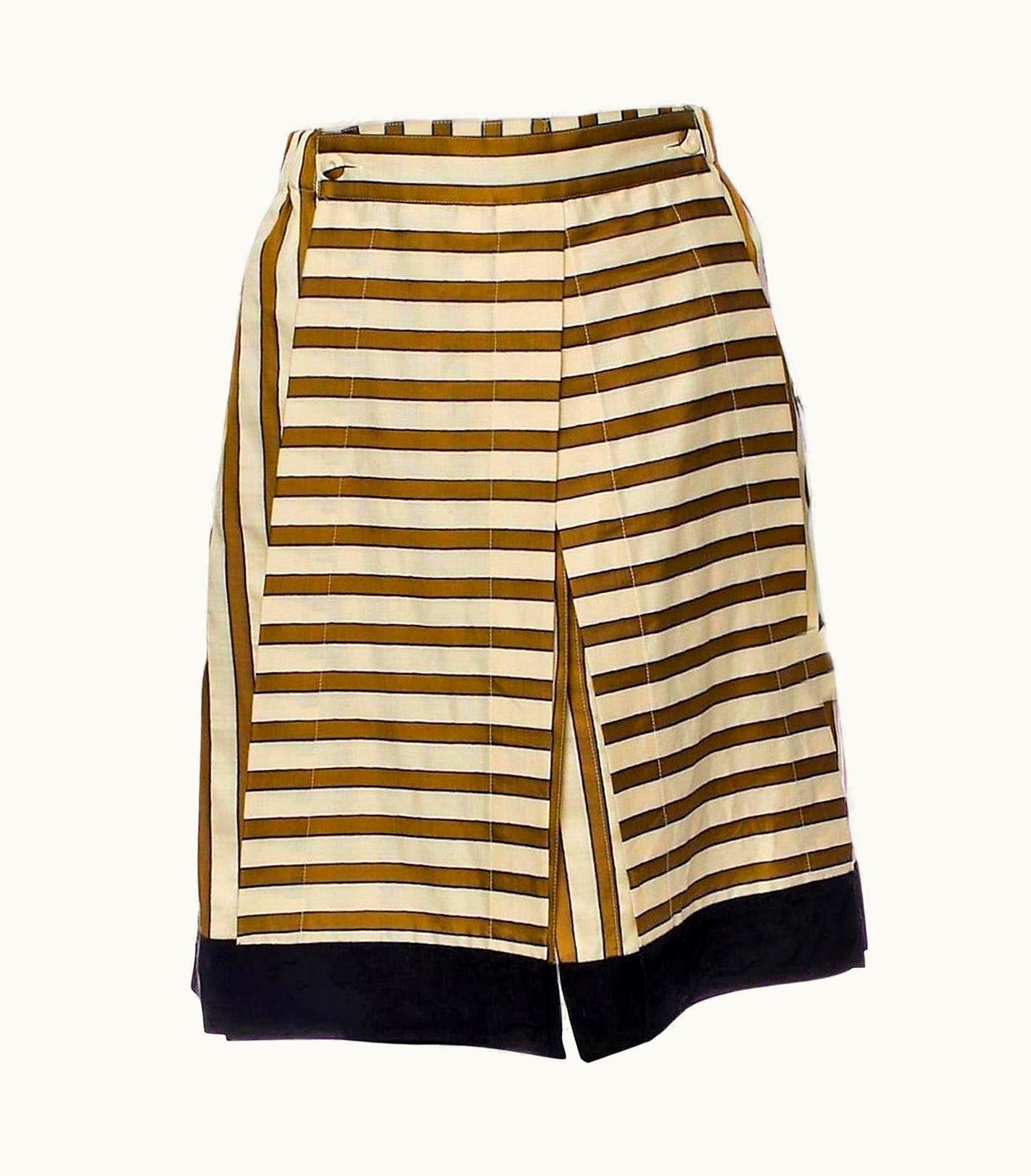 Fendi Rare Fendi Karl Lagerfeld Runway Skirt S/S 2012 $1210
