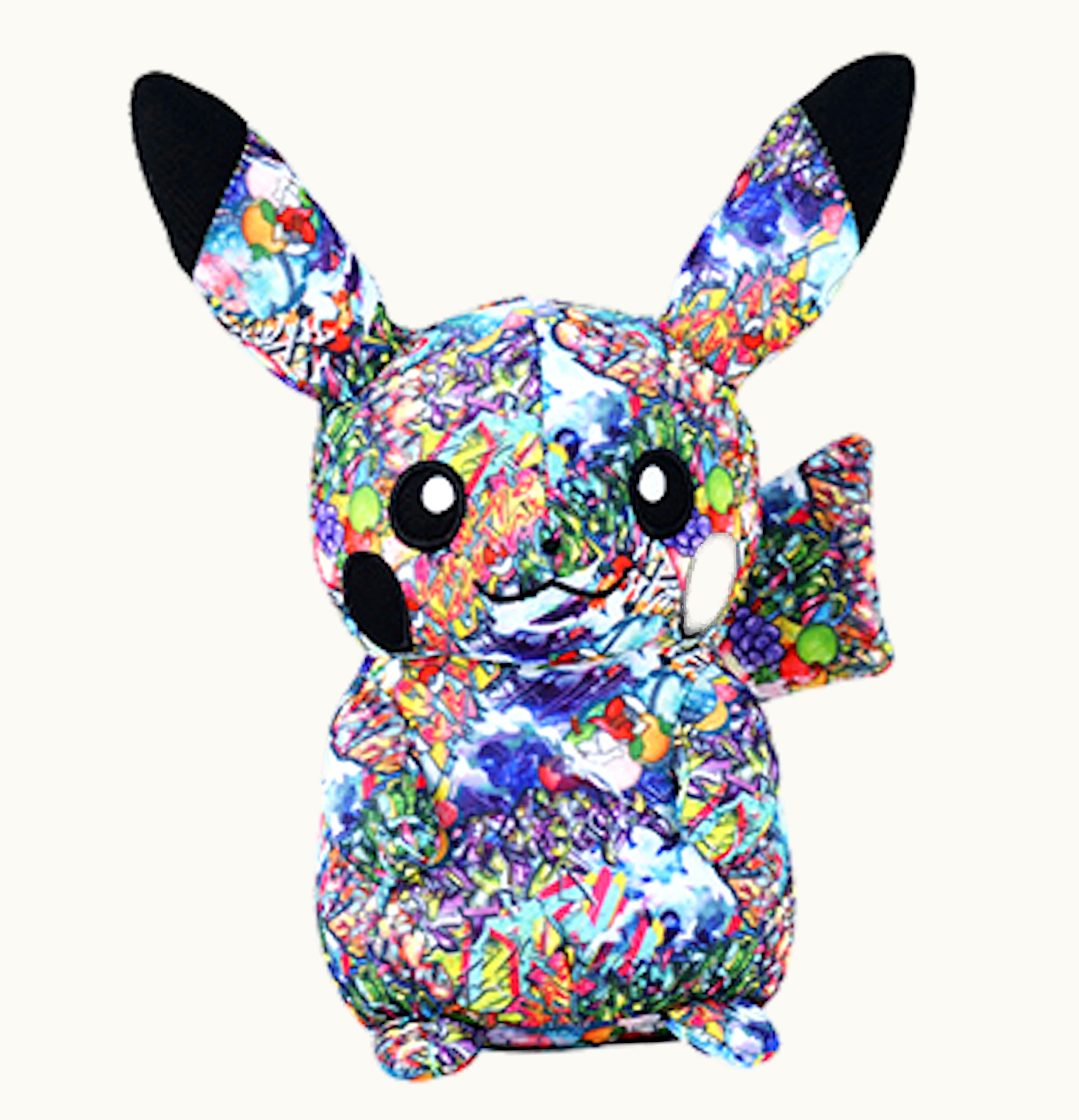 Pokemon Pokemon Shibuya Center Pikachu Graphic Pattern Plush