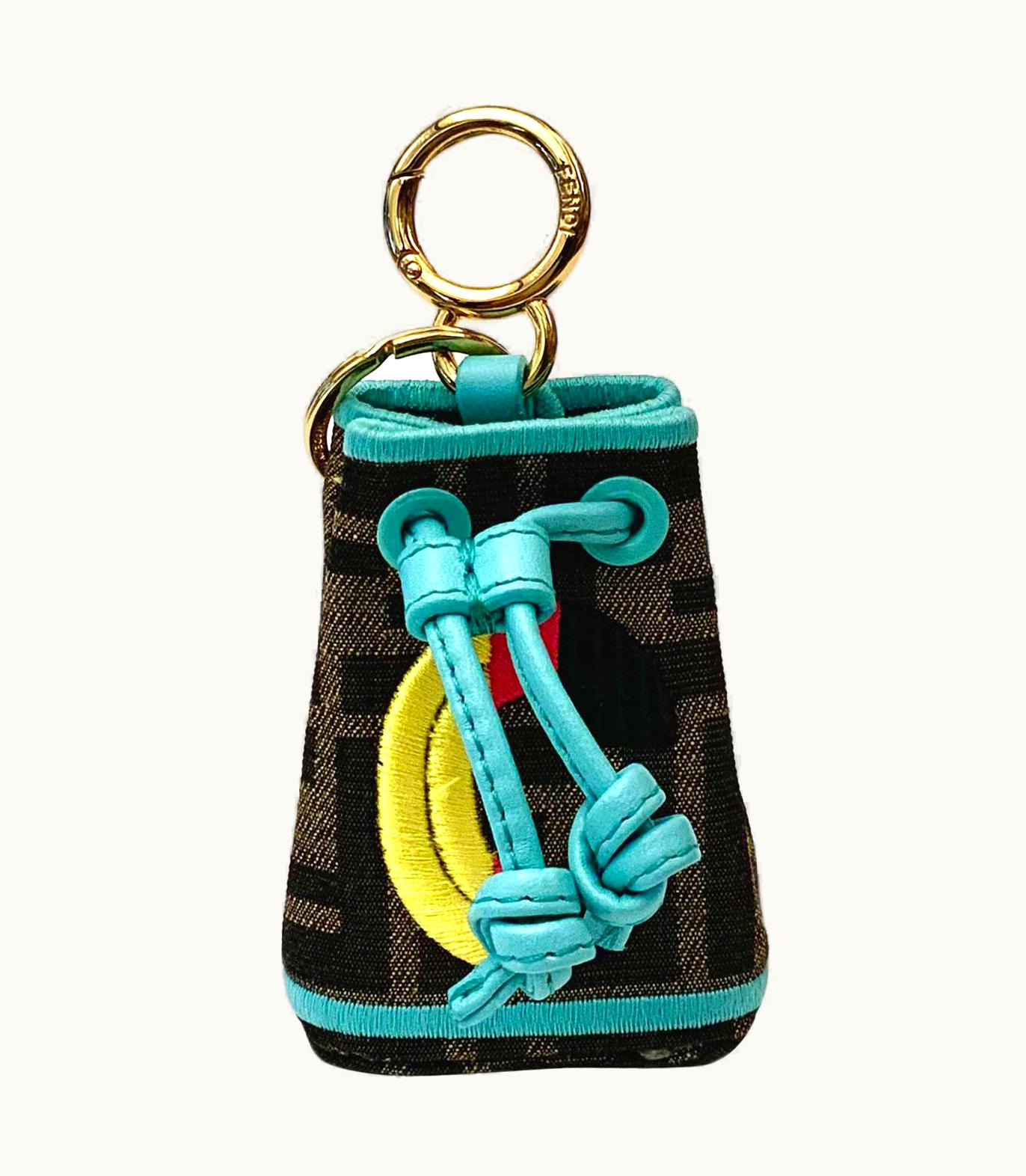 Fendi Fendi Mon Tresor Micro Bucket Bag Charm