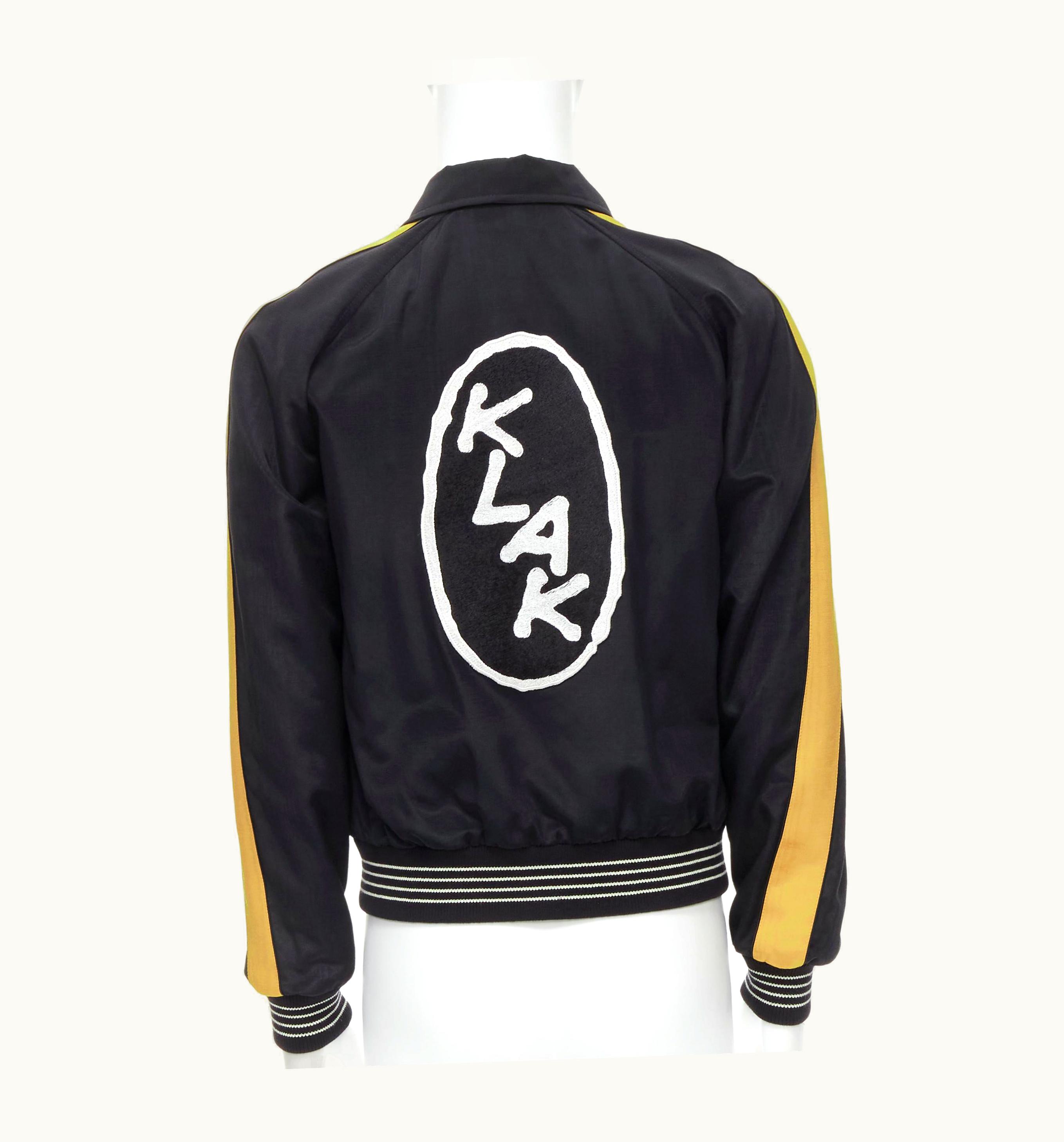 Celine Celine Hedi Slimane Christian Marclay 2019 Runway Klaak Teddy Bomber