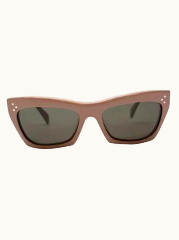 Celine Celine Nude Framed Square Sunglasses
