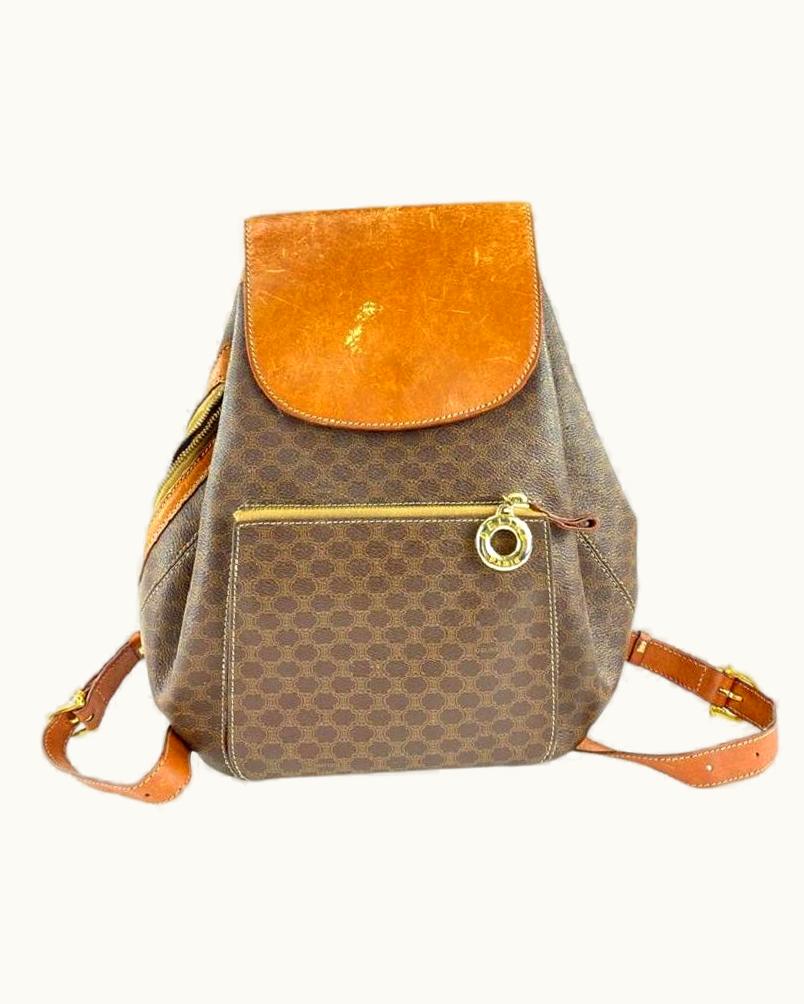Celine Céline Monogram Macadam Backpack