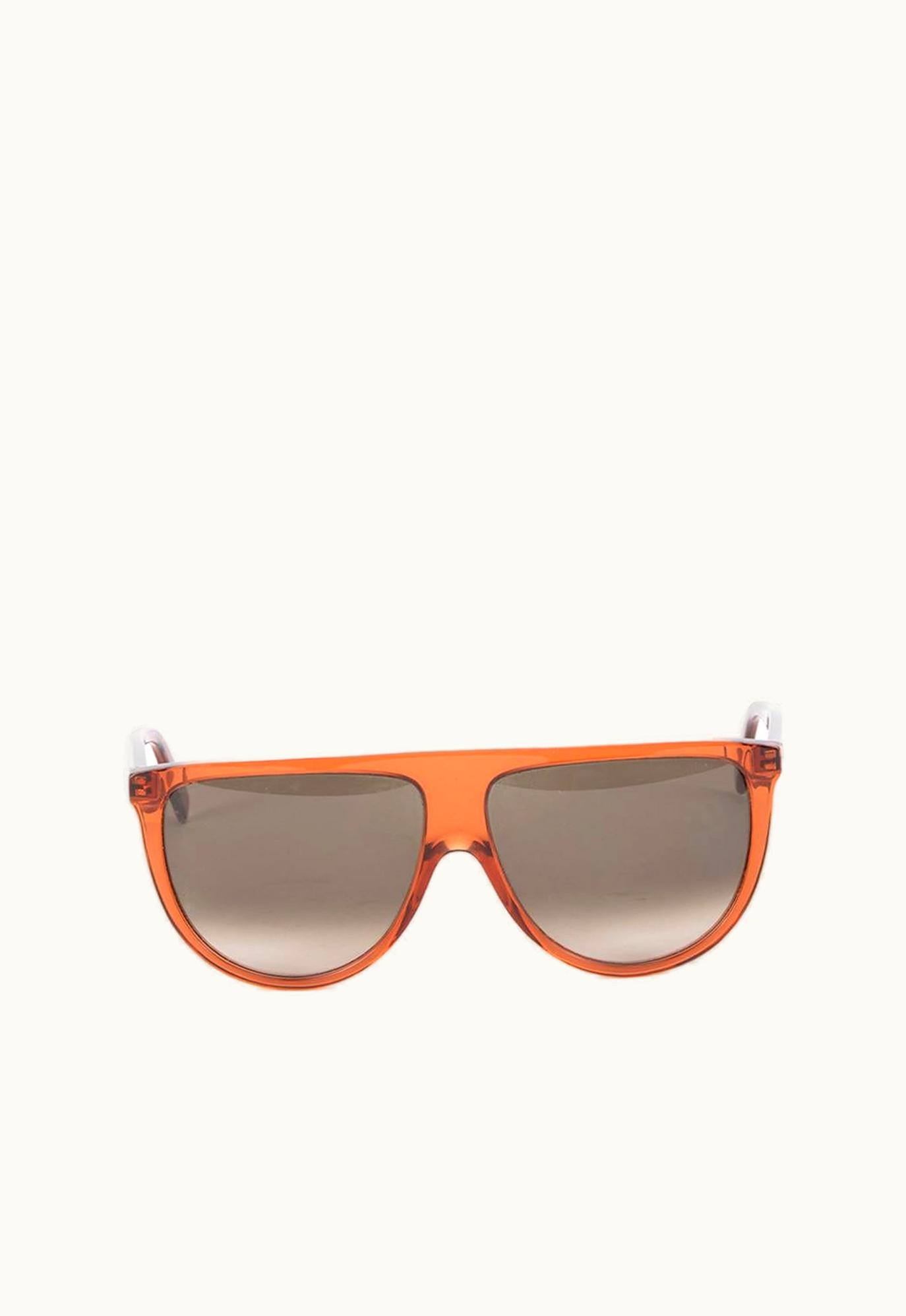 Celine Céline Women' Brown Acetate Frame Tinted Sunglasses