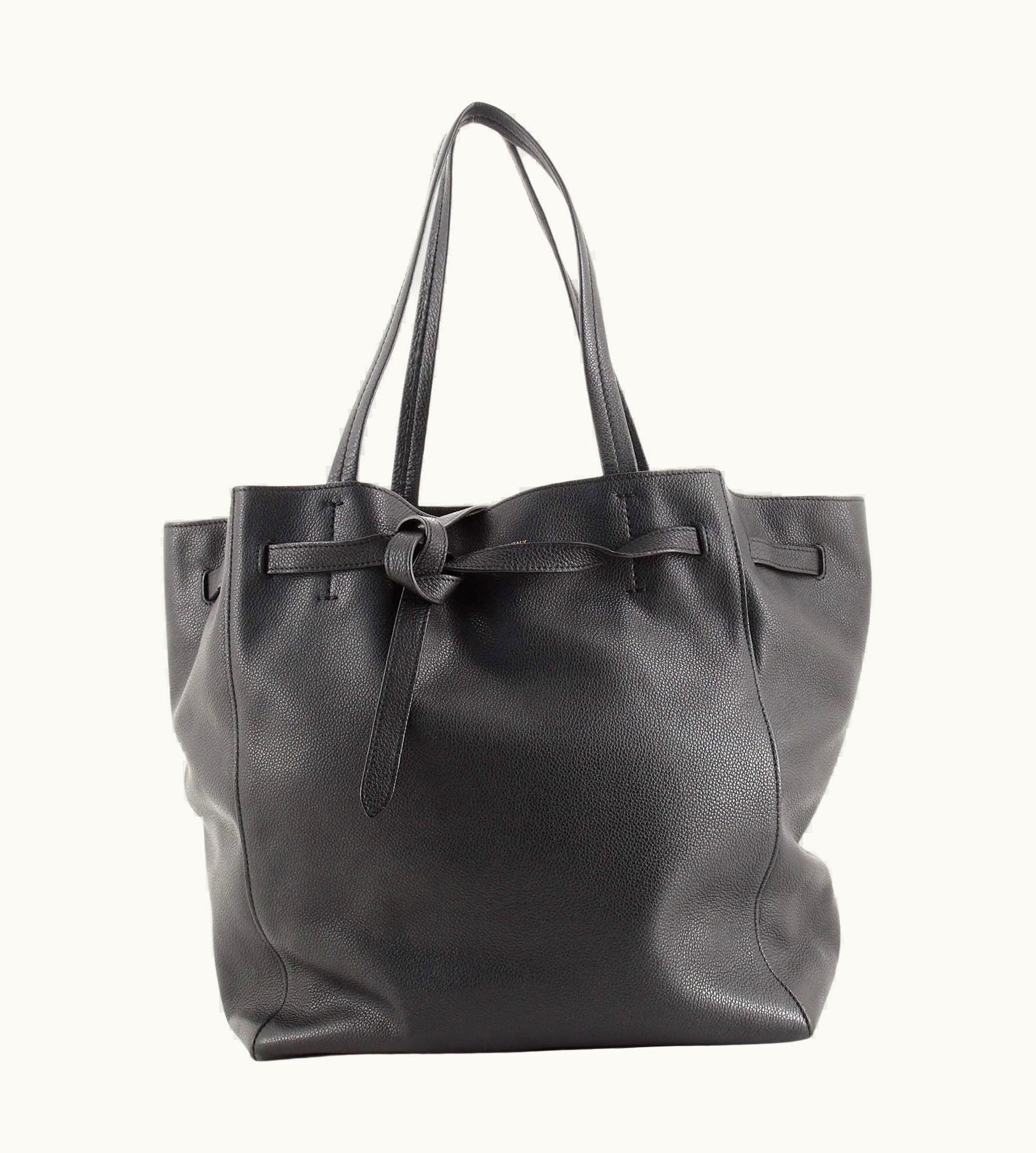 Celine Celine Phantom Tie Cabas Tote Leather Small UZ0600200