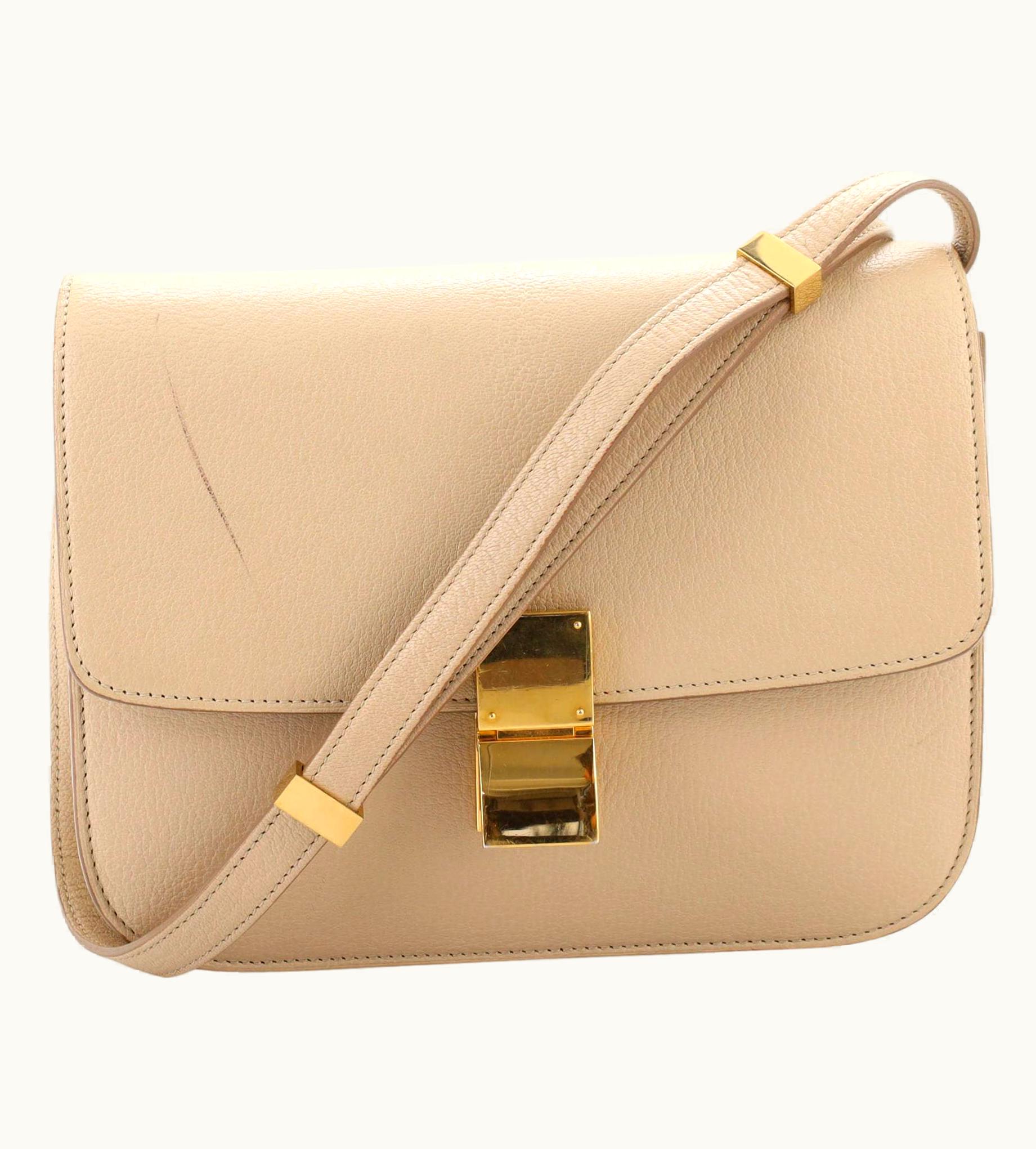 Celine Celine Classic Box Bag Grainy Leather Medium UZ0600201