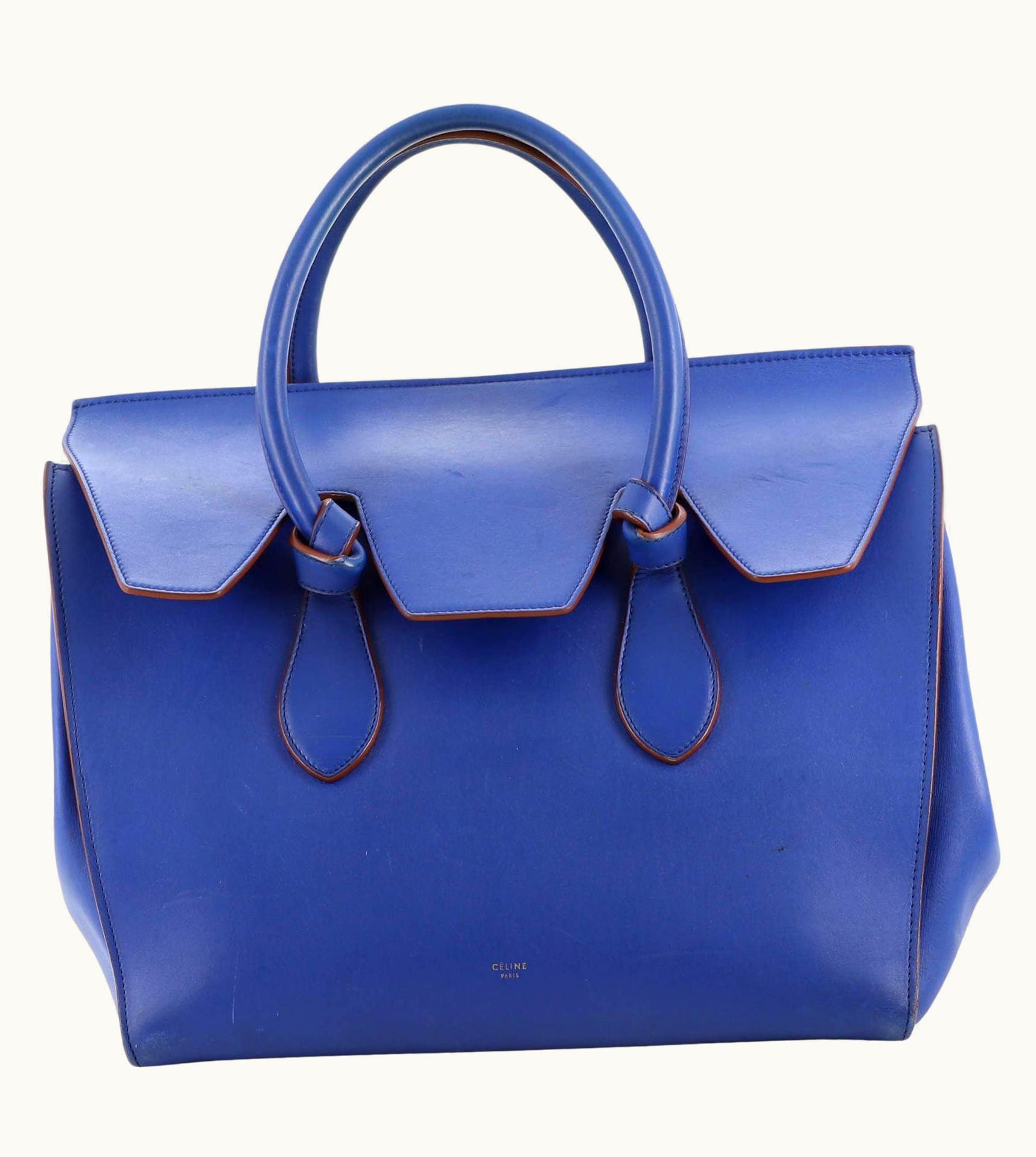 Celine Celine Tie Knot Tote Smooth Leather Medium