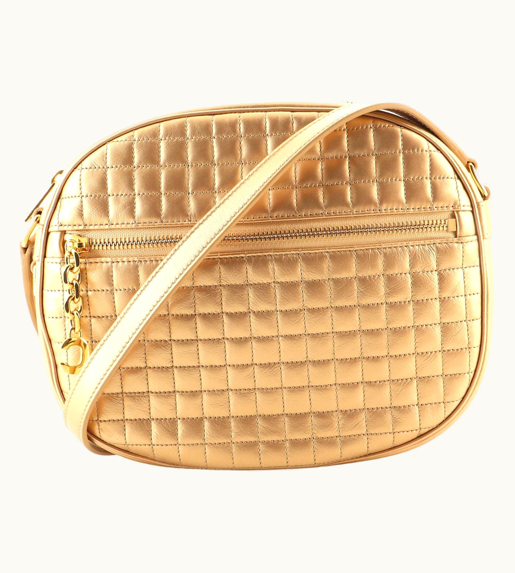 Celine Celine C Charm Camera Bag Quilted Leather Medium UZ0600331