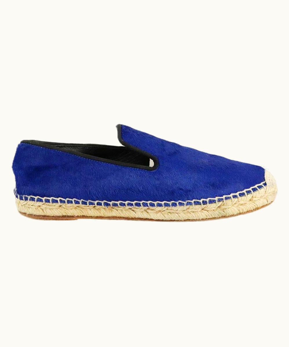 Celine Calf Hair Espadrilles Eu 37 Us
