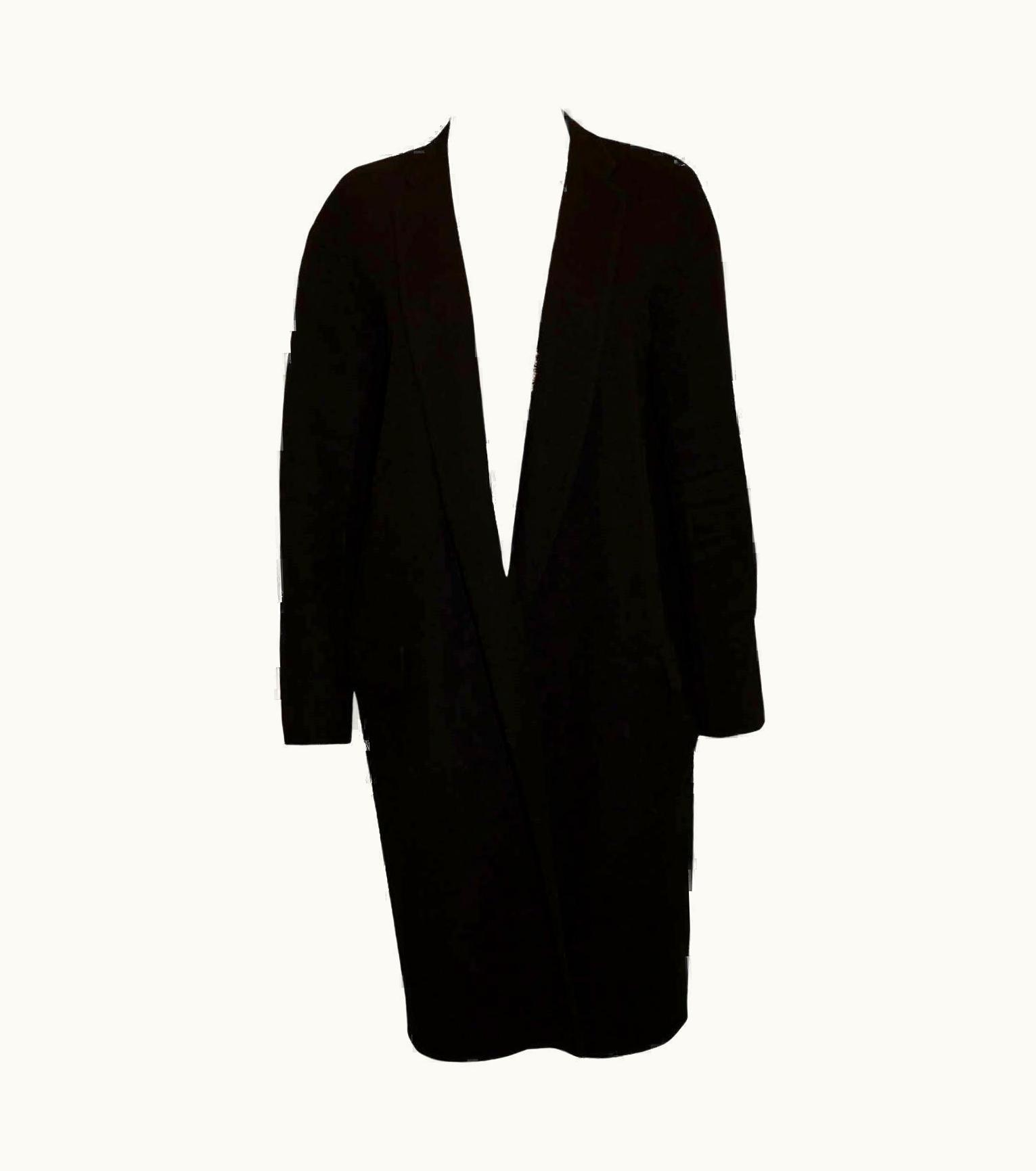Celine Black Celine Cashmere Coat