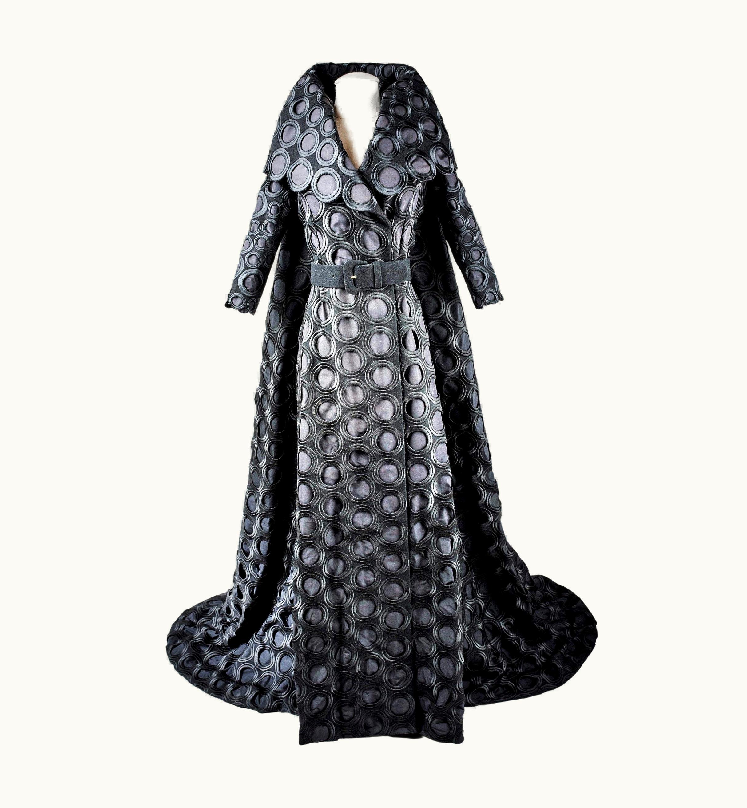 Givenchy Wool Coat Dress By Julien MacDonald For Givenchy Couture - Fall Winter 2003