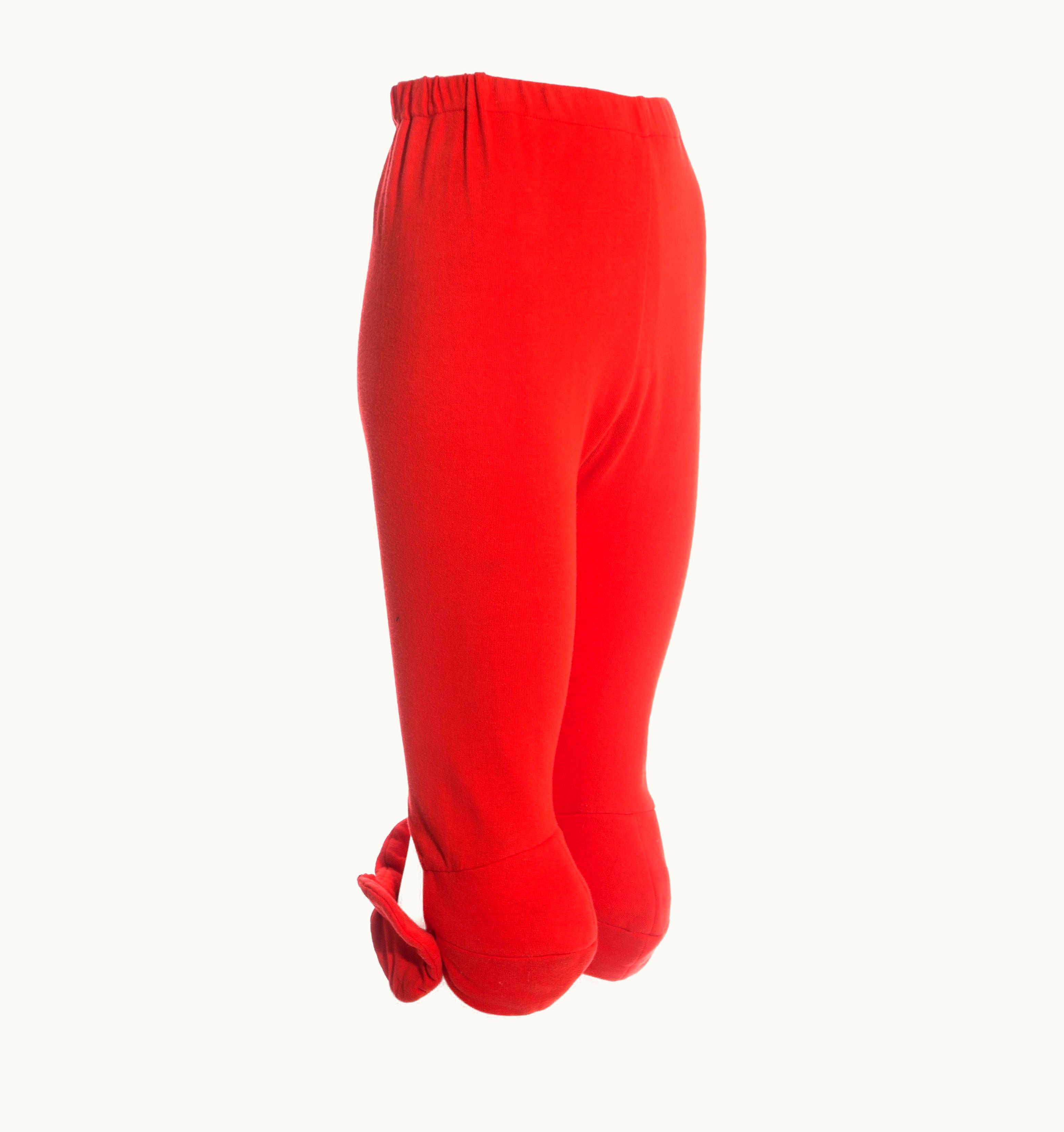 Vivienne Westwood Vivienne Westwood Red Stirrup 'Civilizade' Leggings, S/S 1989