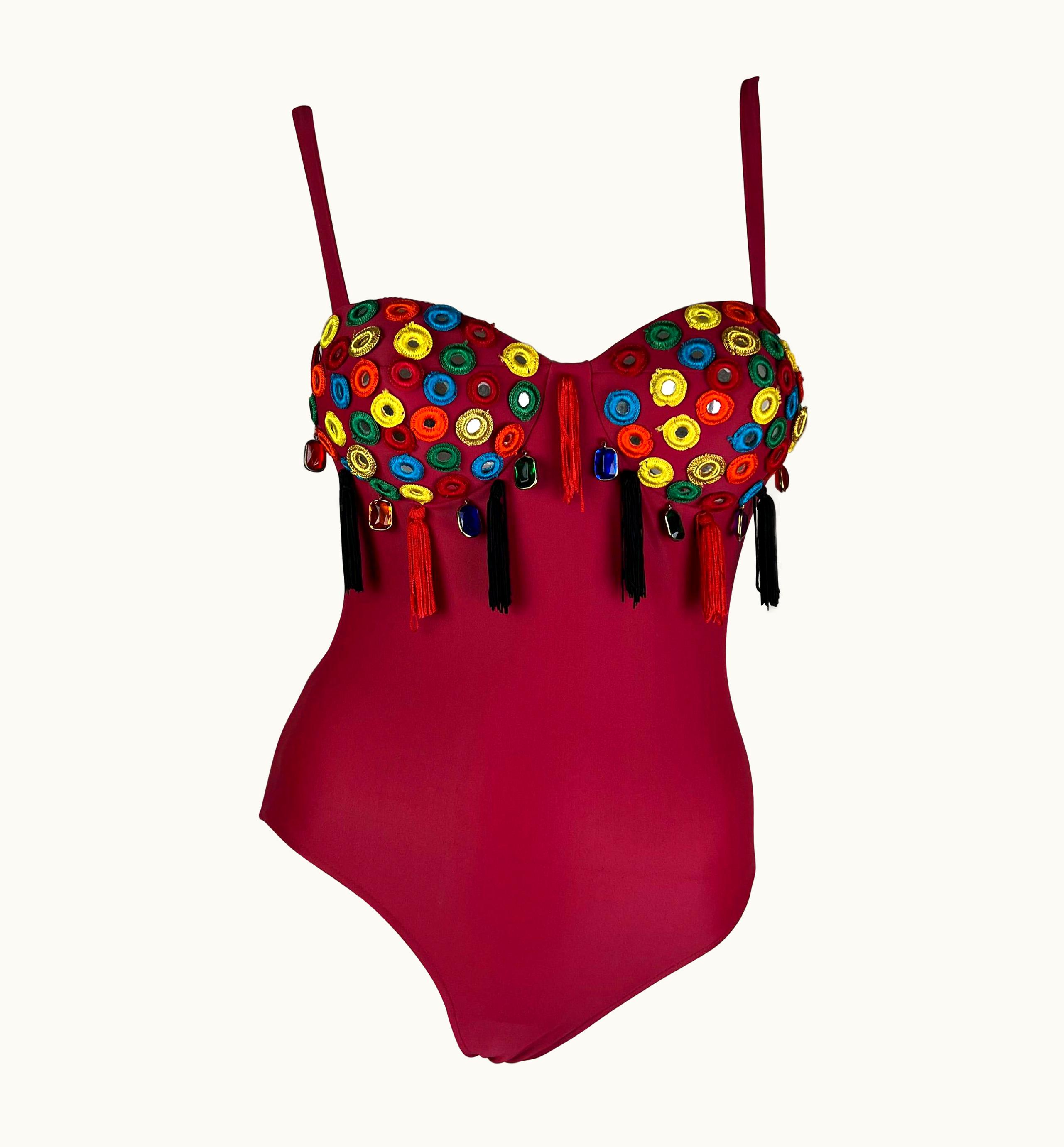 Dolce & Gabbana Dolce & Gabbana SPring 1992 Onepiece Swimsuit