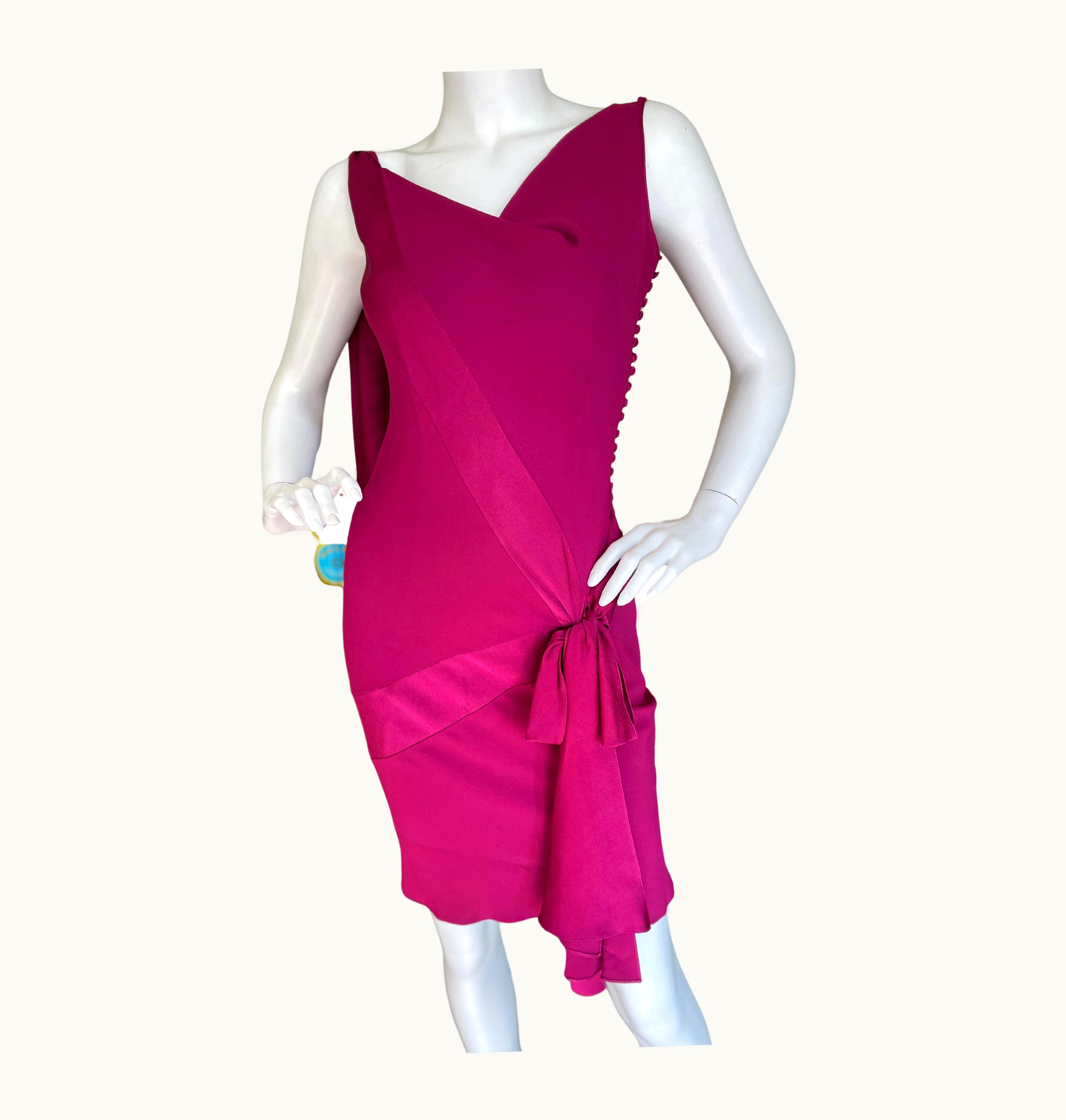 John Galliano John Galliano Elegant Vintage 2004 Bias Cut Pink Evening Dress