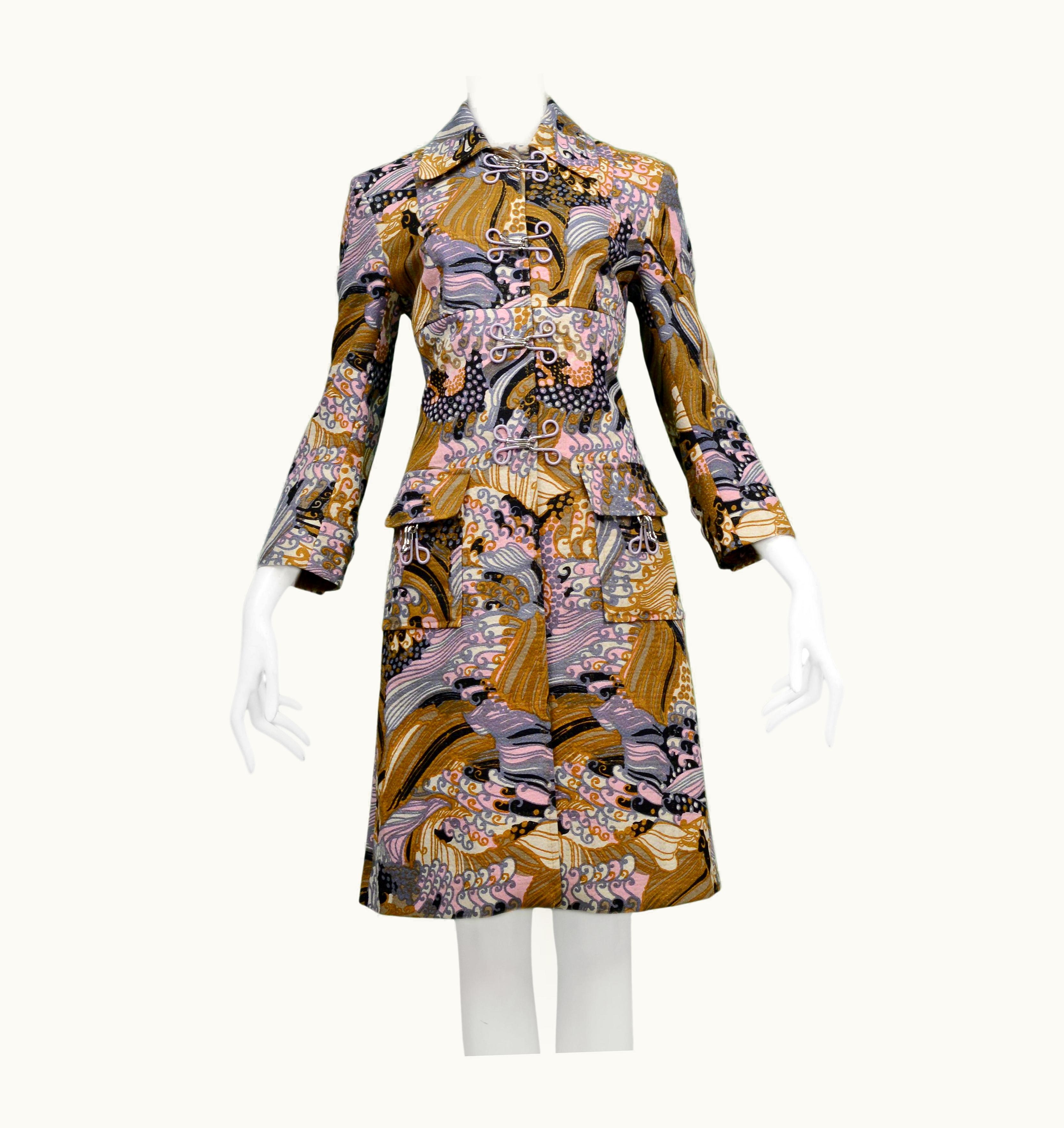 Dolce & Gabbana Dolce & Gabbana Psychedelic Trench Coat 2004
