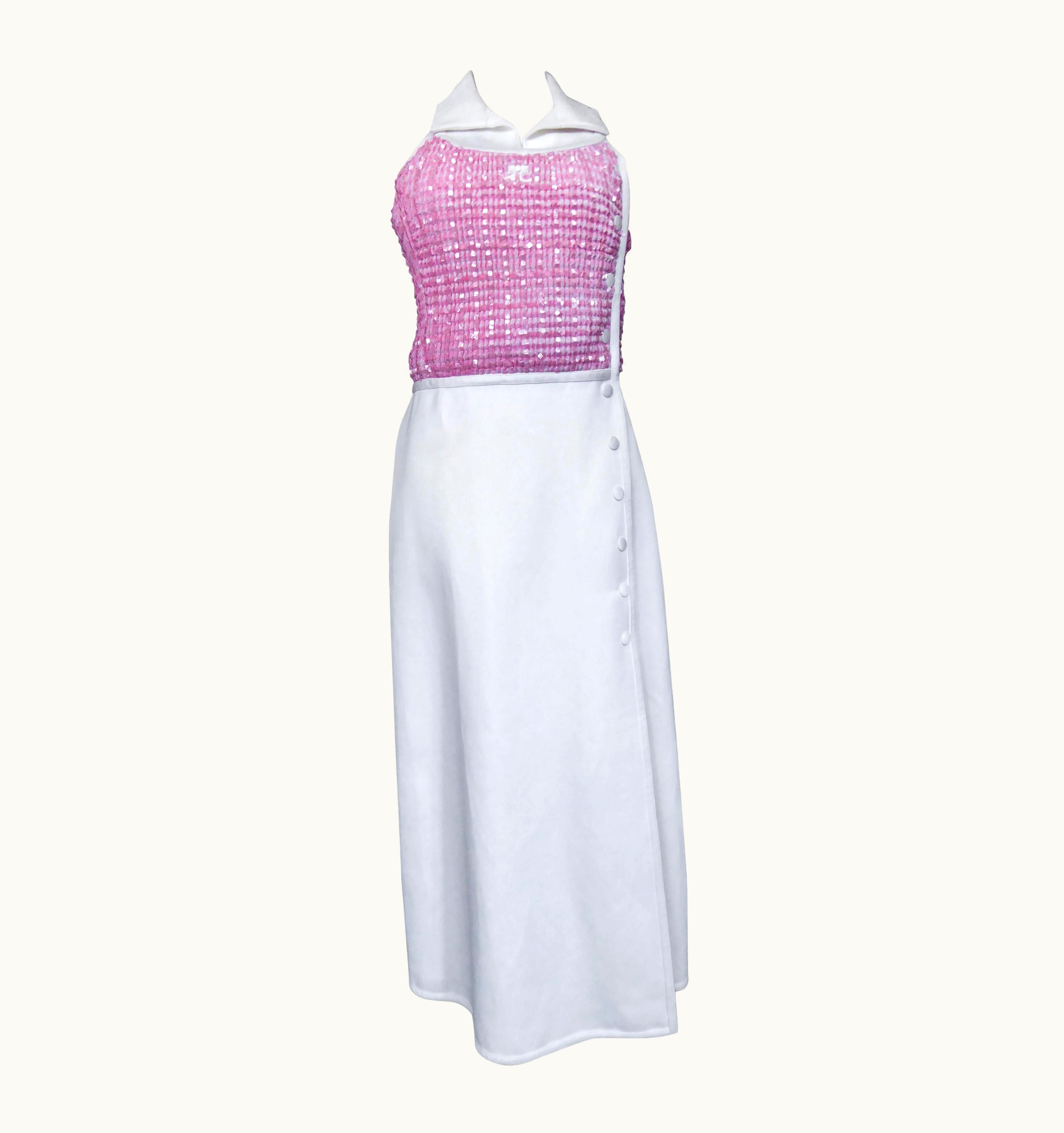 Courrèges An André Courrèges French Couture Numbered 303810 Circa 1970/1980 1980