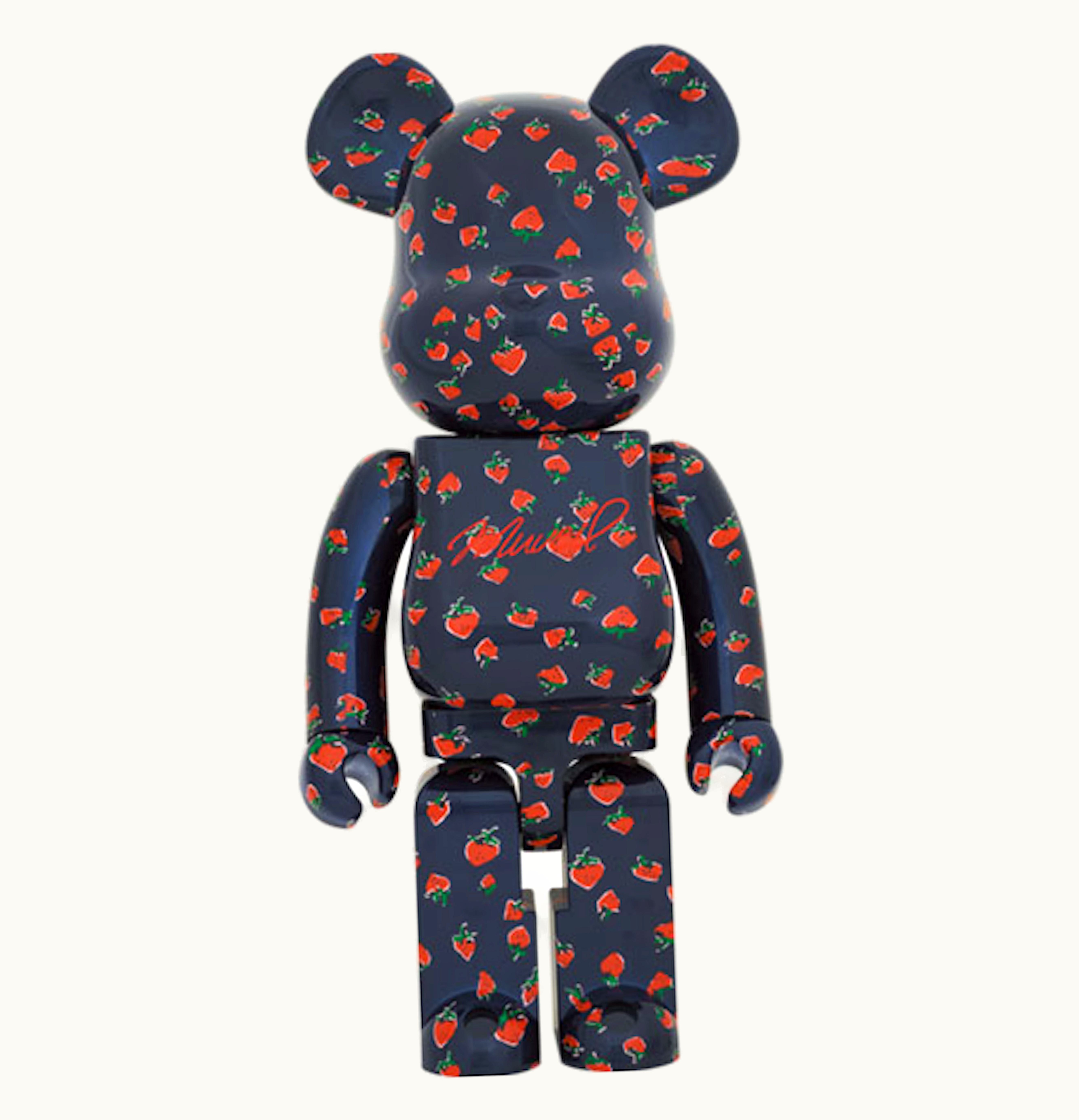 Bearbrick Bearbrick x MUVEIL Strawberry Pattern 1000