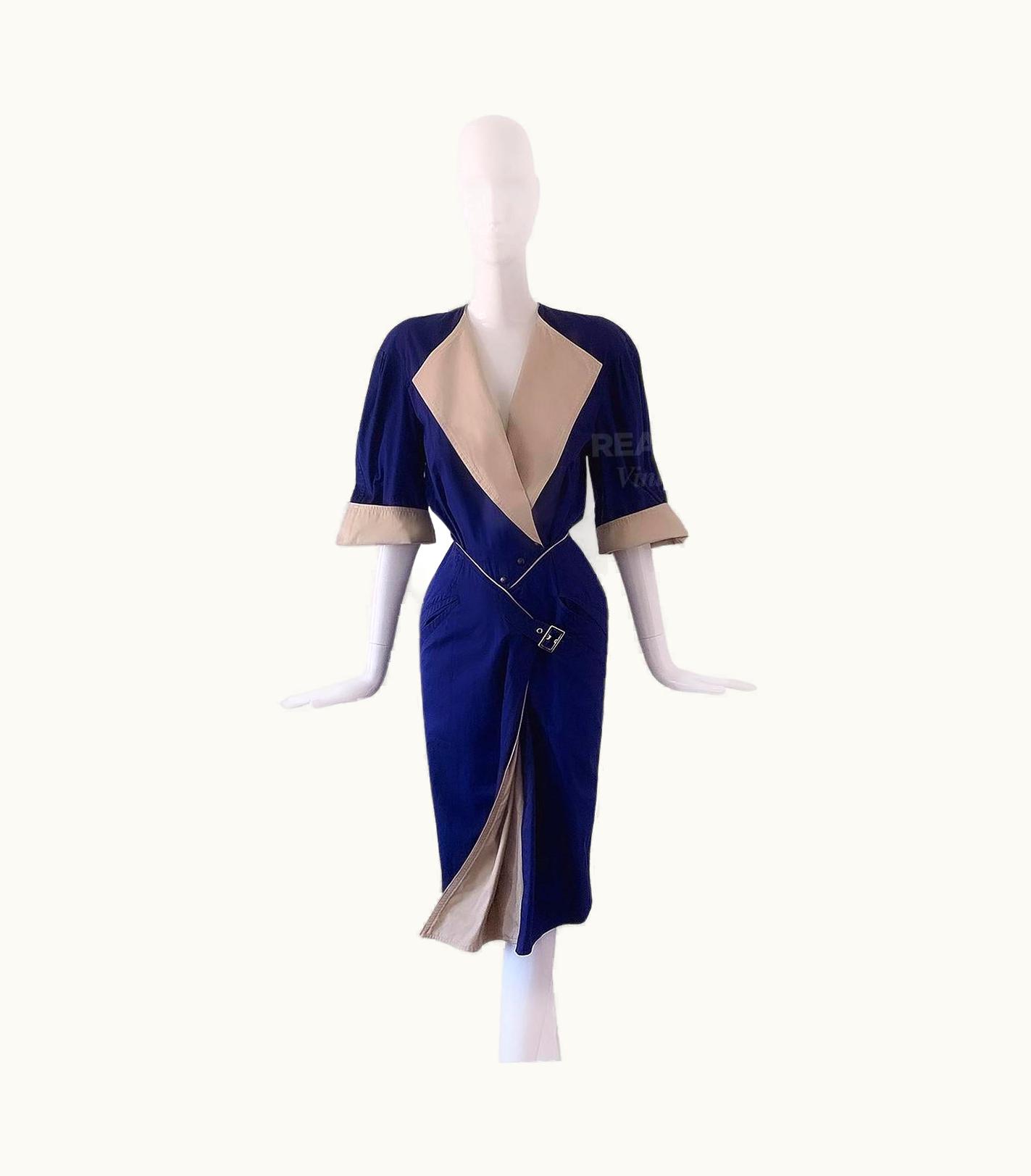 Mugler Holy Grail Thierry Mugler Dress Iman S/S 1986 Runway Documented