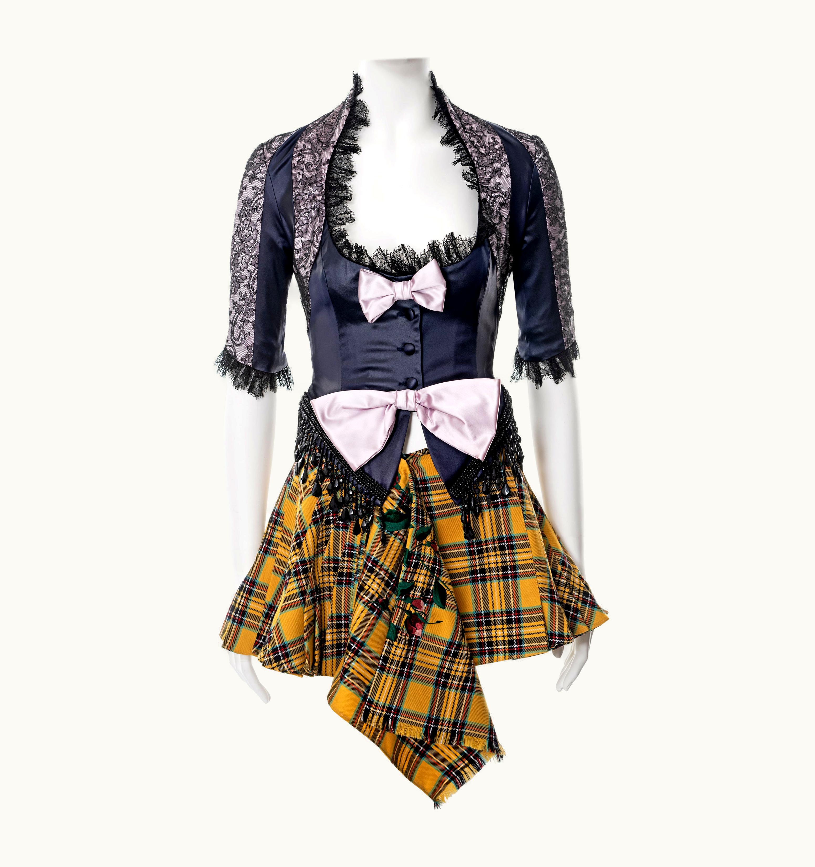 John Galliano John Galliano 'Princess Lucretia' Corset And Skirt Ensemble, S/S 1994