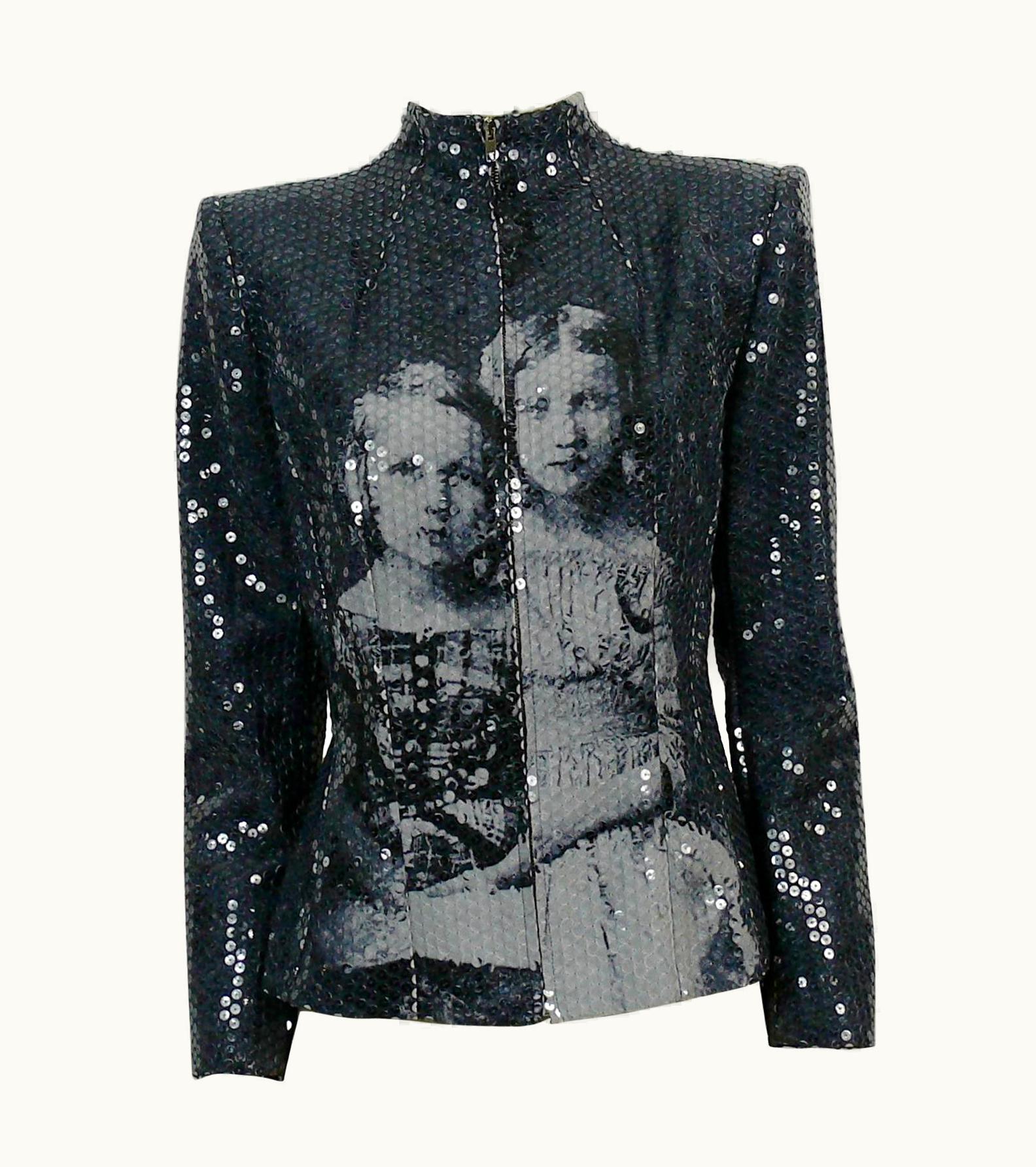 Alexander McQueen Alexander McQueen Fall Winter 1998 Imperial Romanov Princess Sequin Jacket