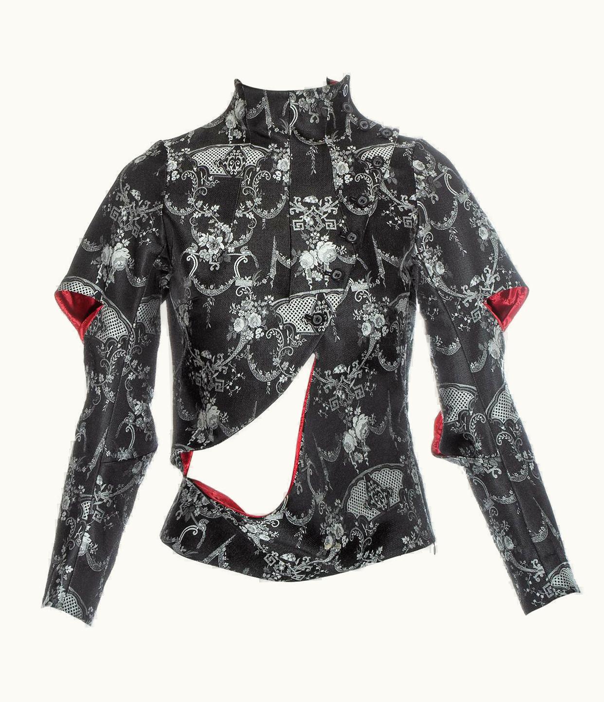 Alexander McQueen Alexander Mcqueen Deconstructed Bias Cut 'Joan' Jacket, AW 1998 O