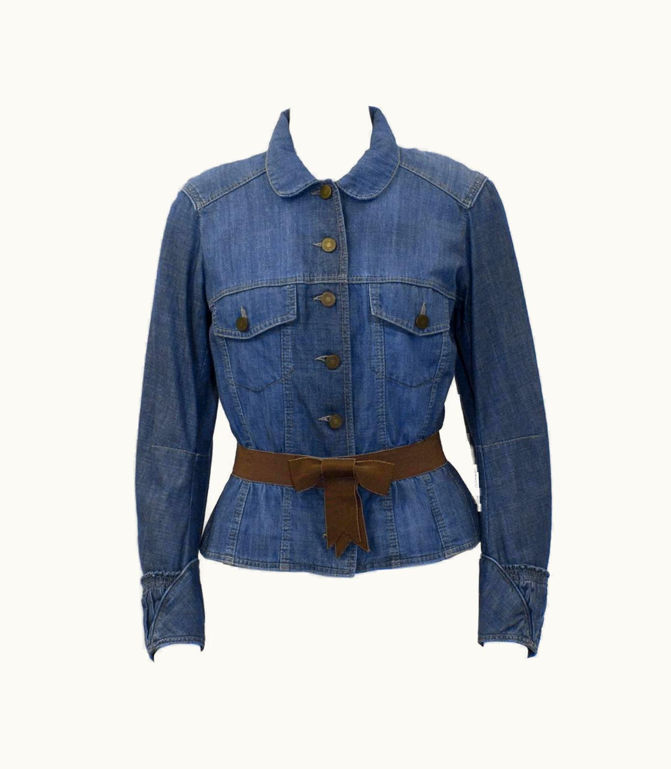 Alexander McQueen 2000' Alexander Mcqueen Denim Jacket