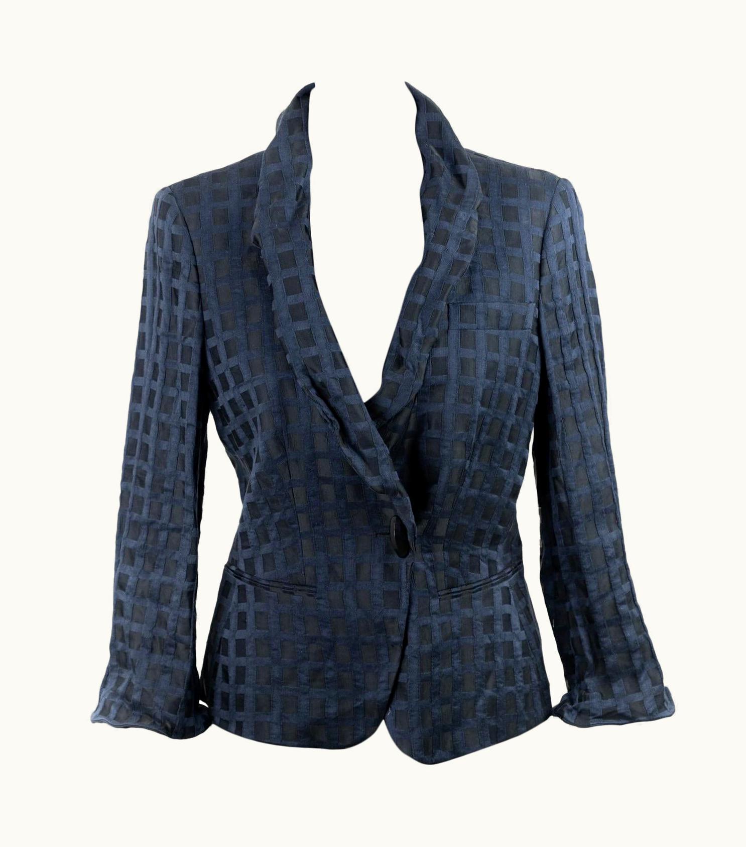 Giorgio Armani Giorgio Armani Spring 2007 Ready To Wear Jacket Linen Viscose