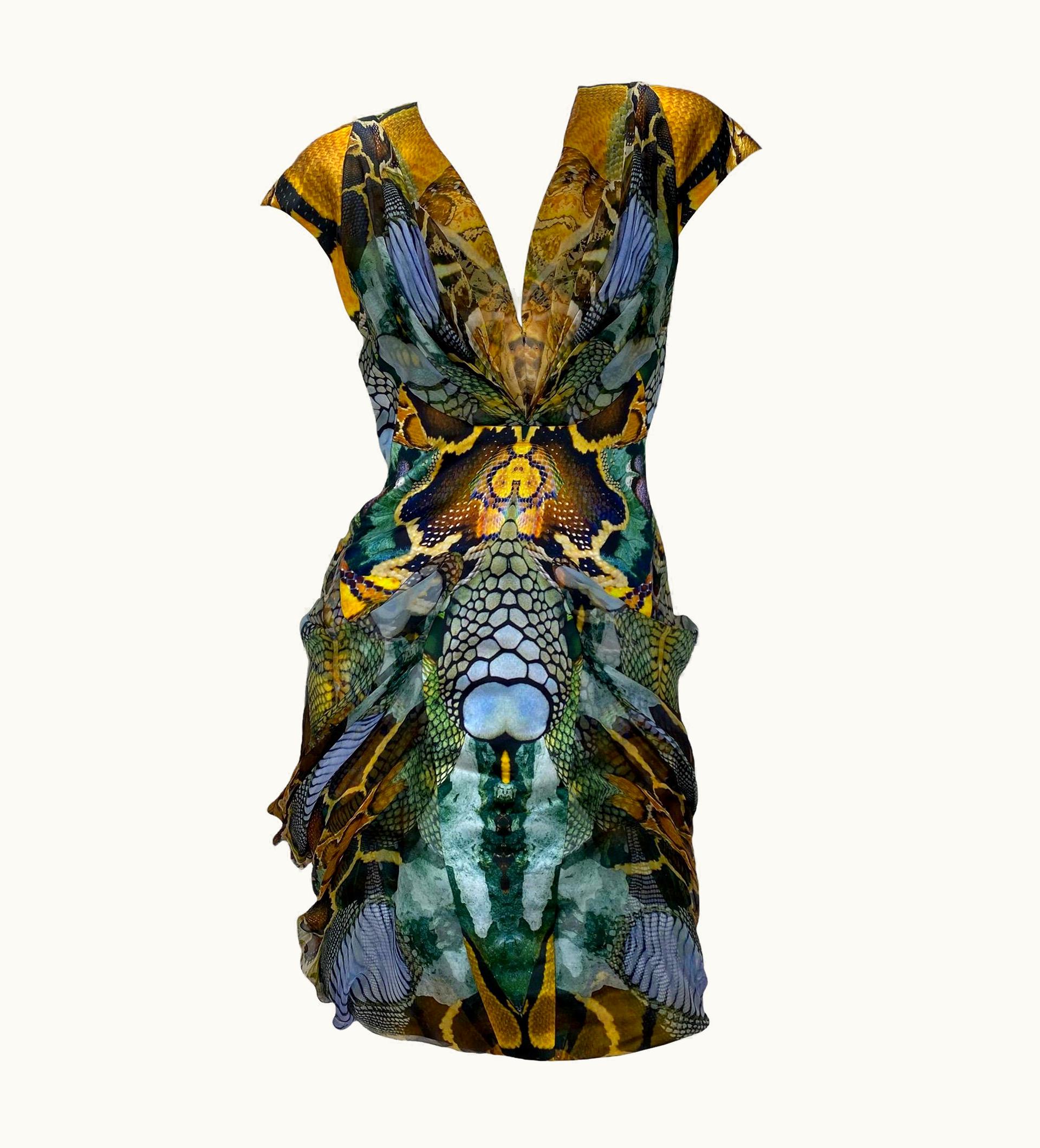Alexander McQueen Museum Alexander McQueen S/S 2010 Collection Mini Dress