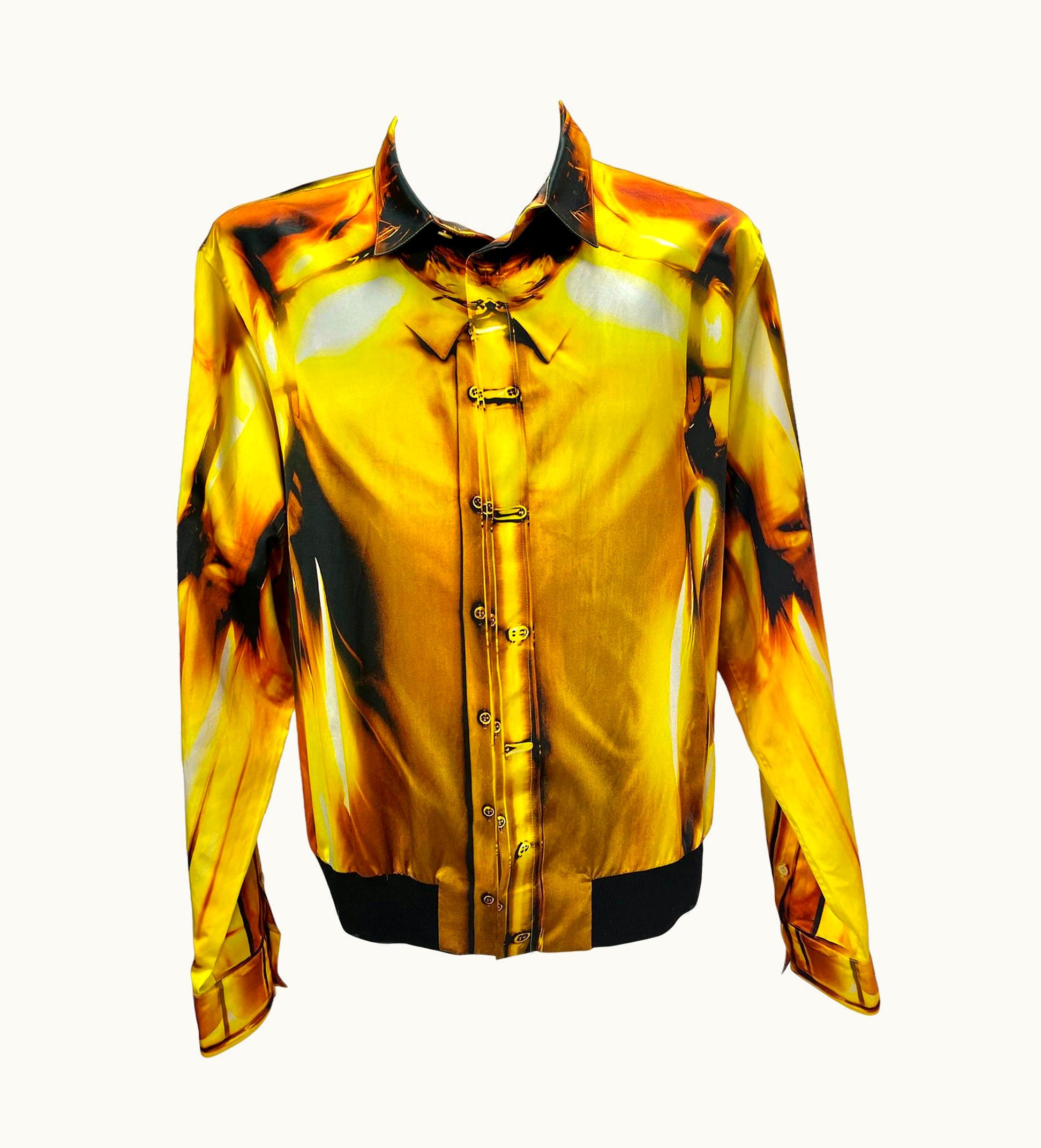 Alexander McQueen Rare Runway 2011 Alexander McQueen Printed Jacket For Men Italian