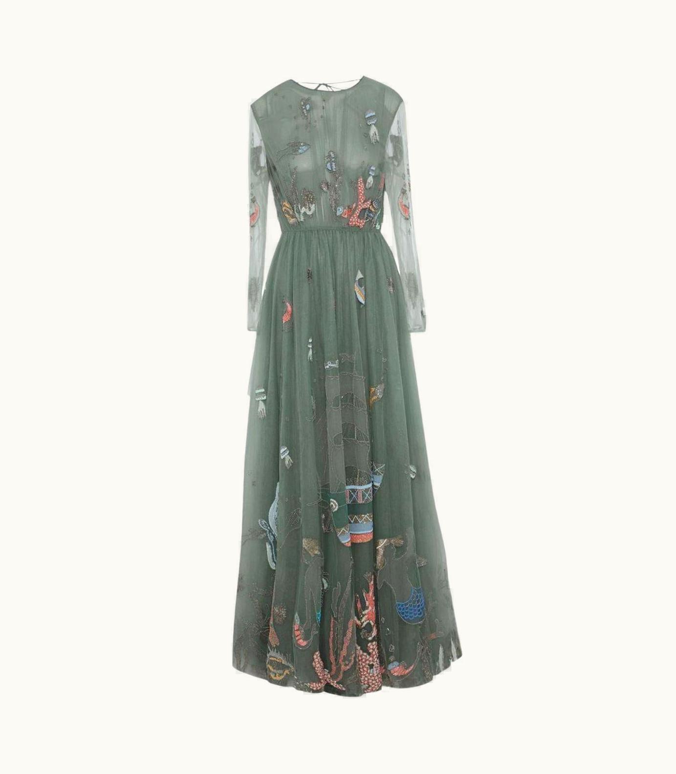 Valentino Vintage Valentino 2015 Seashell Dress From Celebrity Closet Eu
