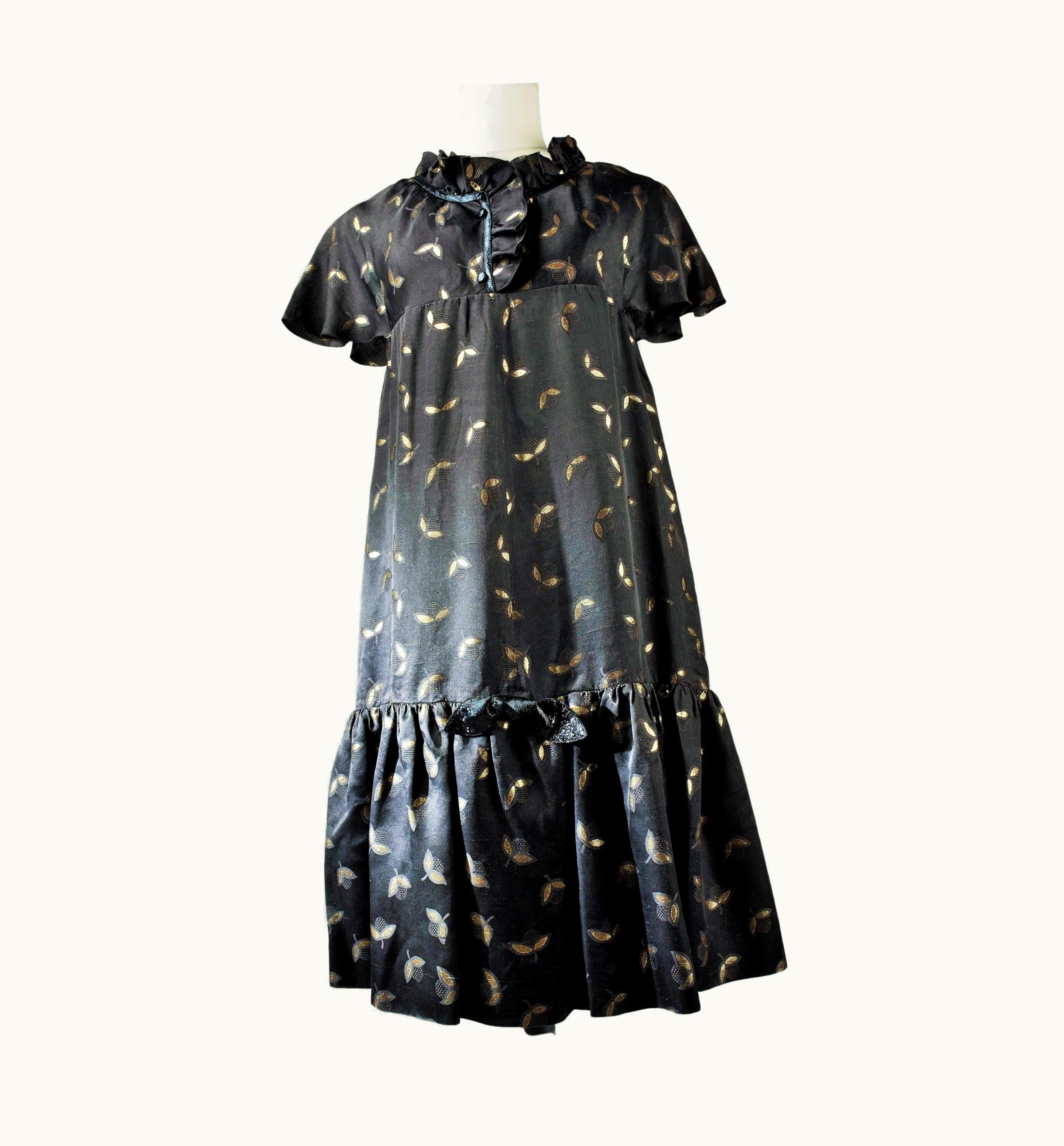 Courrèges An André Courrèges Couture Baby Doll Dress - France Circa 1968