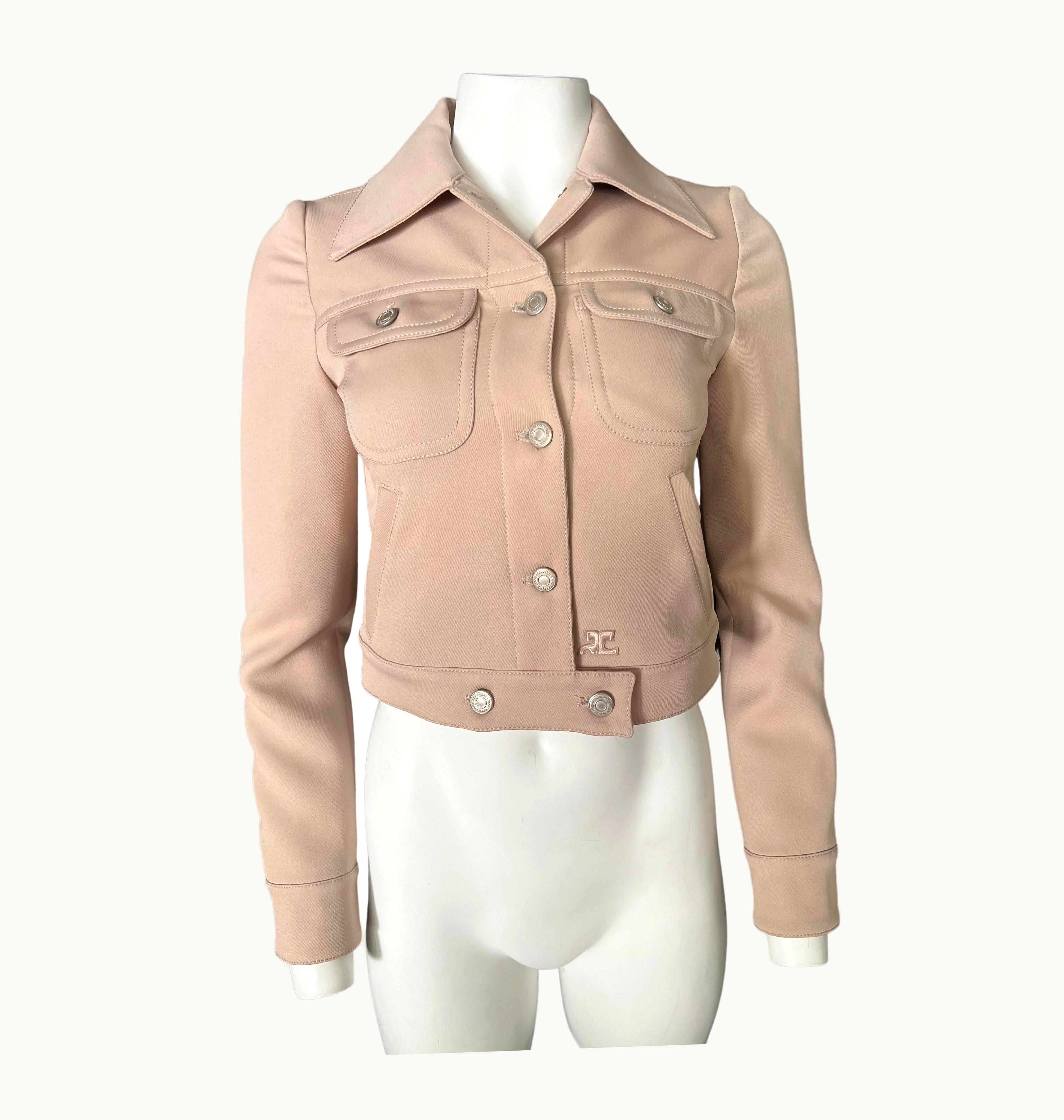 Courrèges Courrèges Paris Beige Jacket