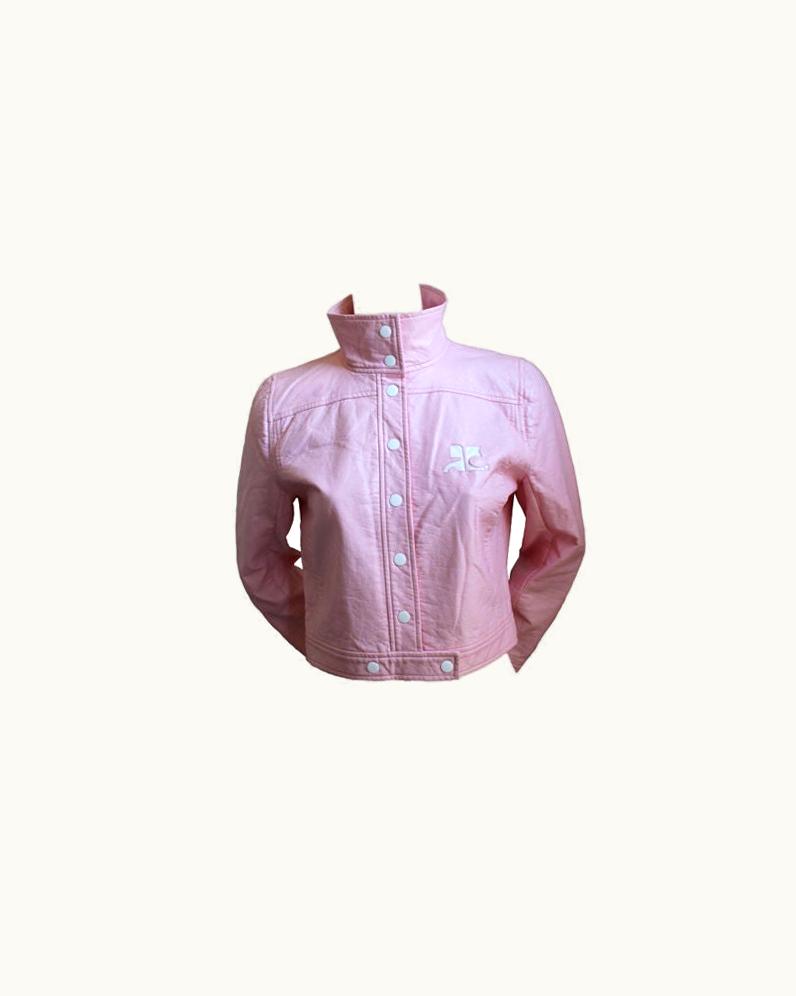 Courrèges Courrèges Pink Vinyl Jacket