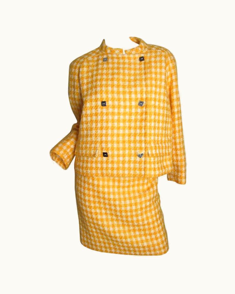Courrèges Courrèges Herringbone Suit
