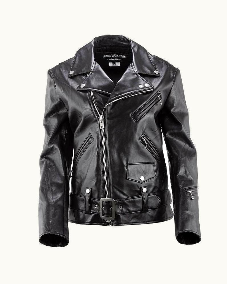 Comme Des Garçons Junya Watanabe Comme Des Garçons Leather Biker Jacket