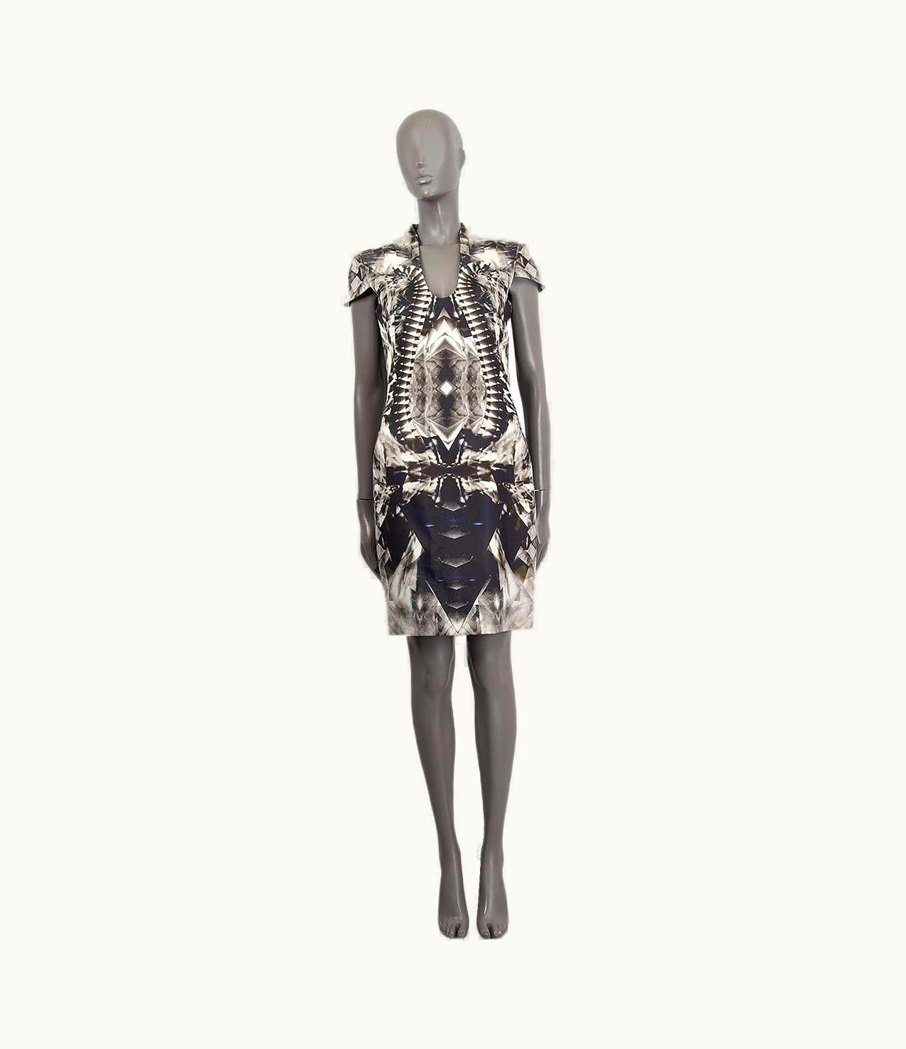 Alexander McQueen 2009 Alexander McQueen Skeleton Kaleidoscope Dress