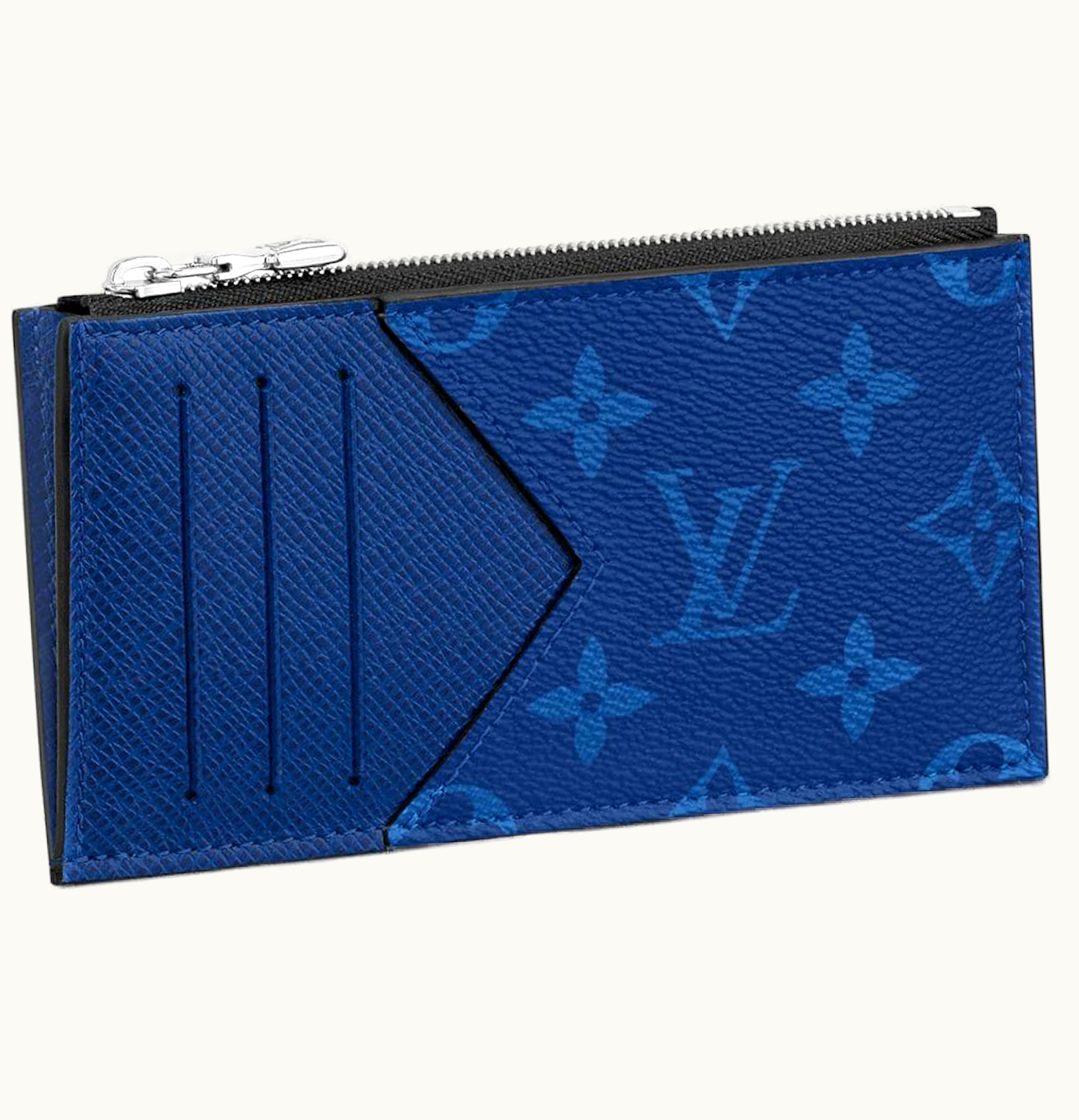Louis Vuitton Louis Vuitton Coin Card Holder Monogram Pacific Taiga Blue