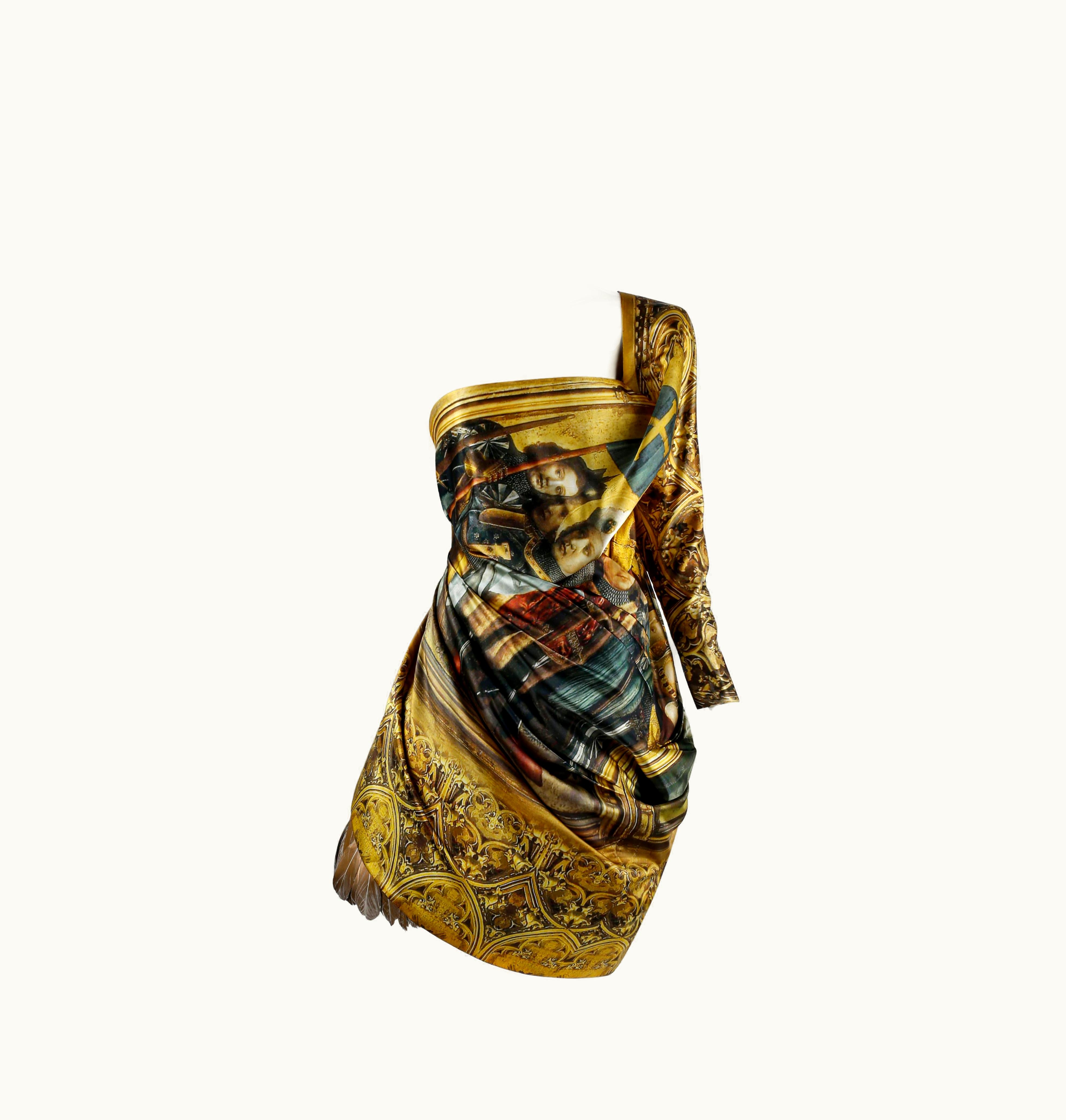 Alexander McQueen Alexander McQueen AW 2010 "Angels & Demons" Medieval Art Royalty Gown Dress