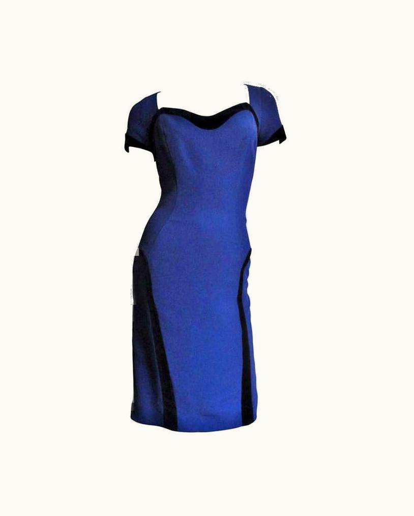 Mugler Thierry Mugler Color Block Dress UZ0604323