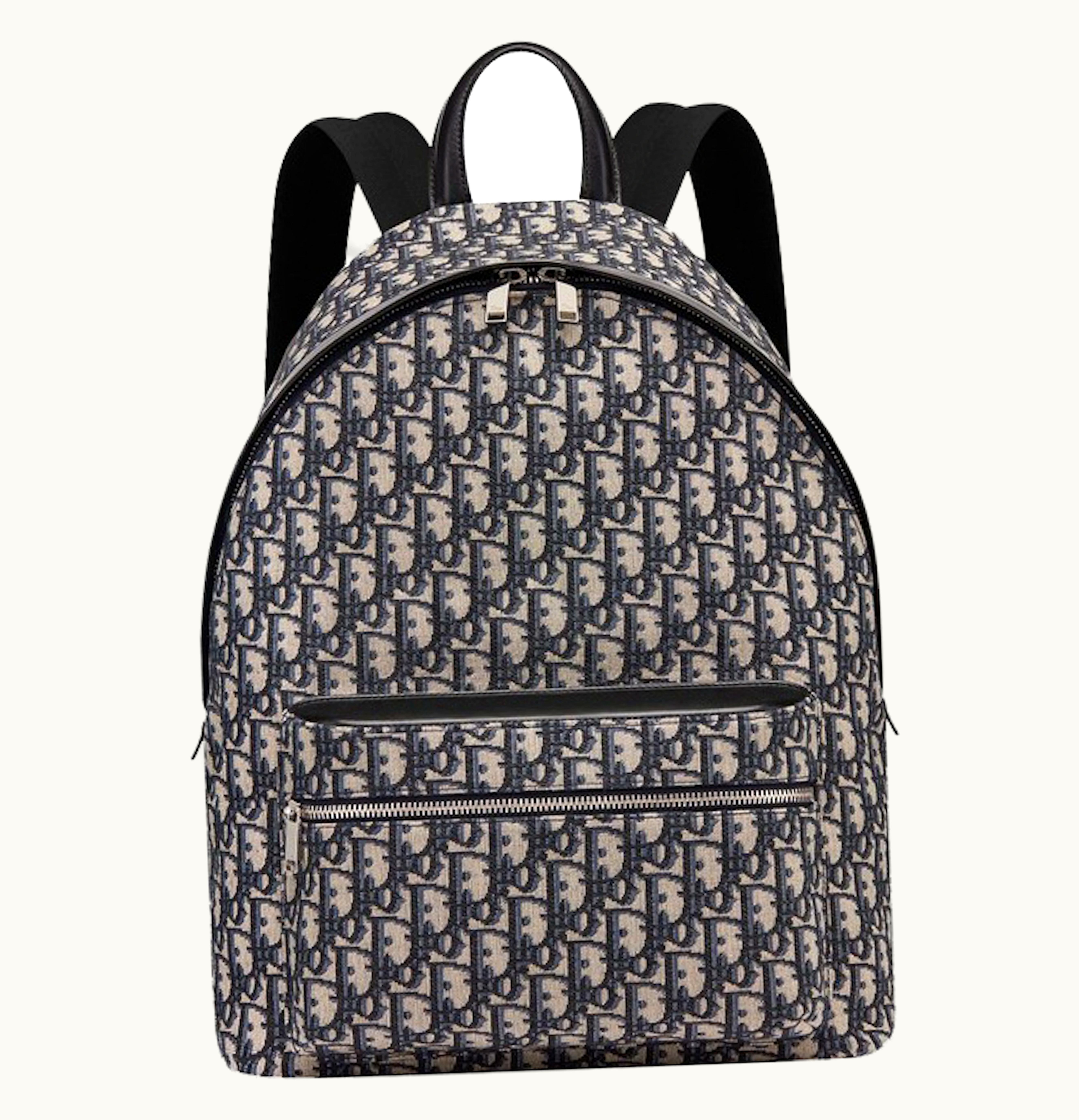 Dior Dior Backpack Oblique Blue Black