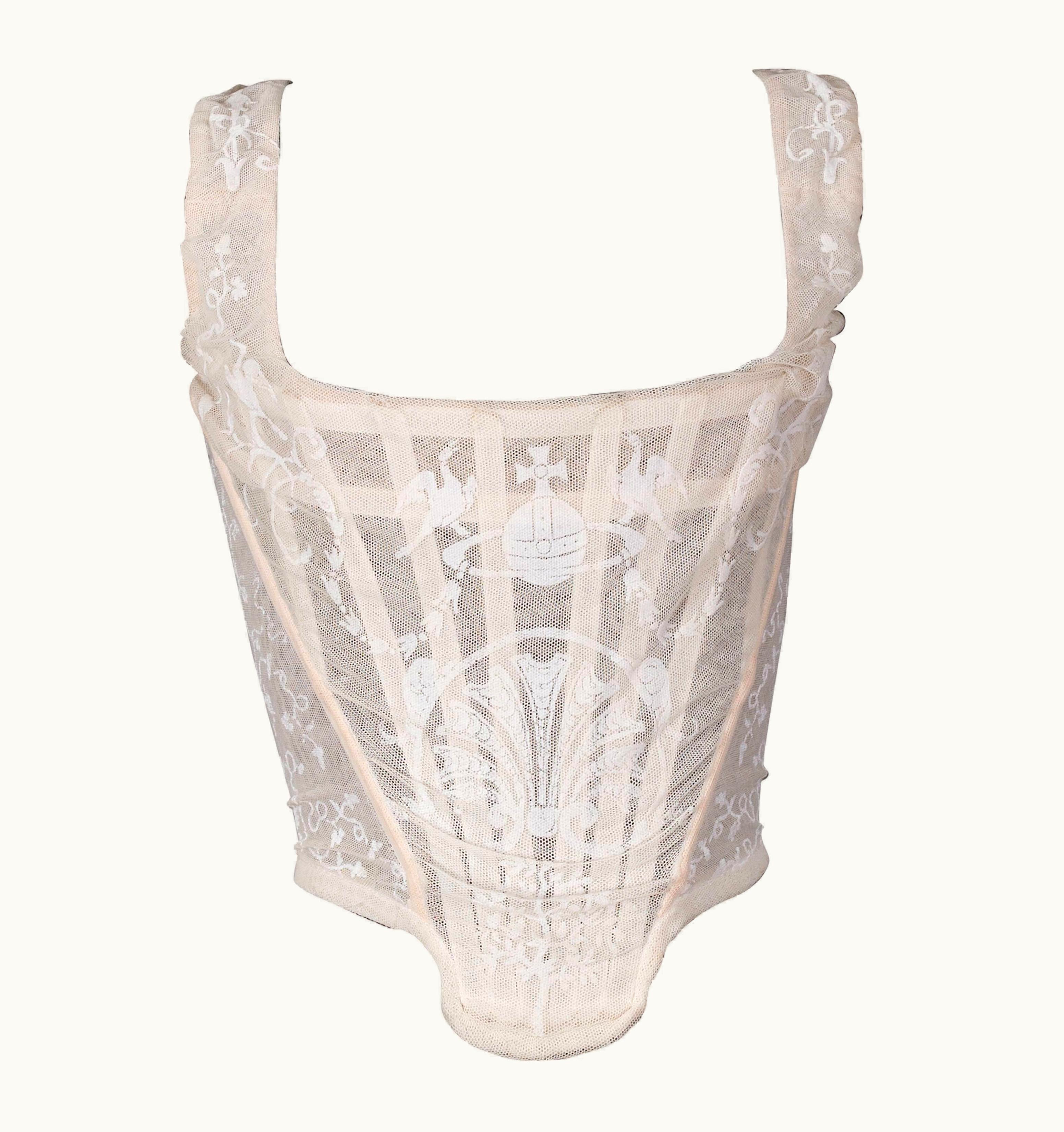 Vivienne Westwood Vivienne Westwood Ivory Corset, 'portrait Collection', Circa 1990
