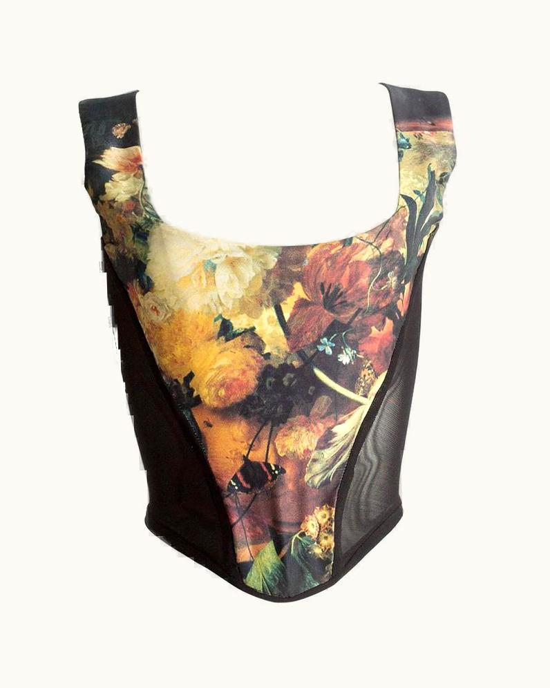 Vivienne Westwood Vivienne Westwood 'VIve La Cocotte' Floral Print Corset, AW 1995