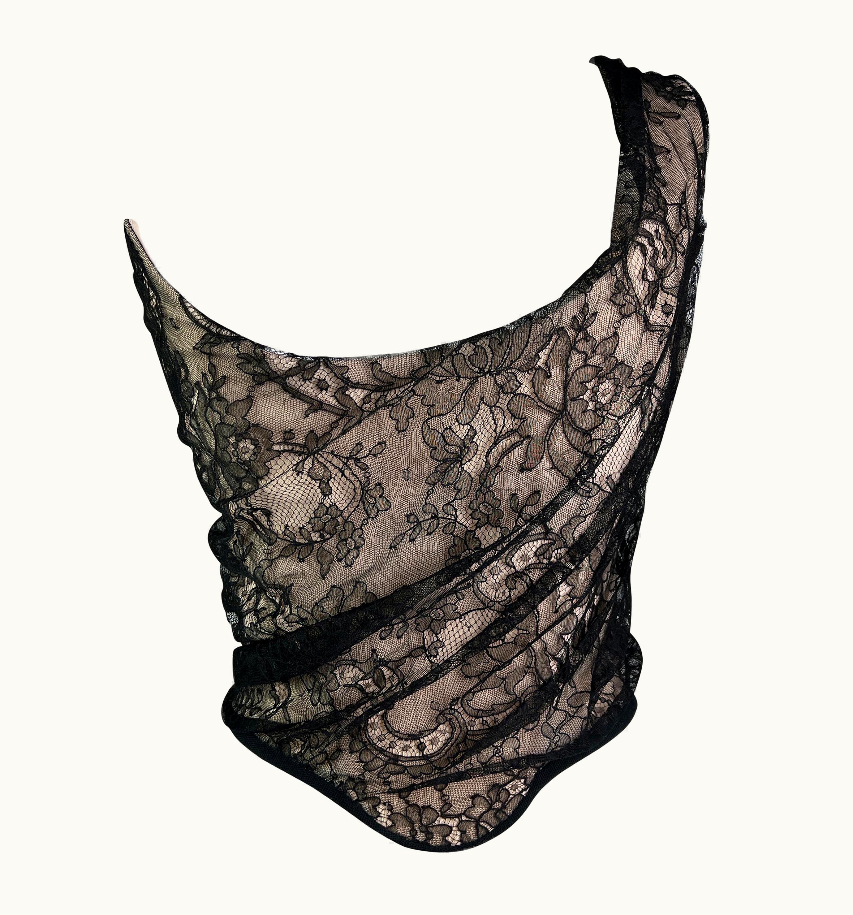 Vivienne Westwood Vivienne Westwood Fall 1996 Gold Label Lace Corset