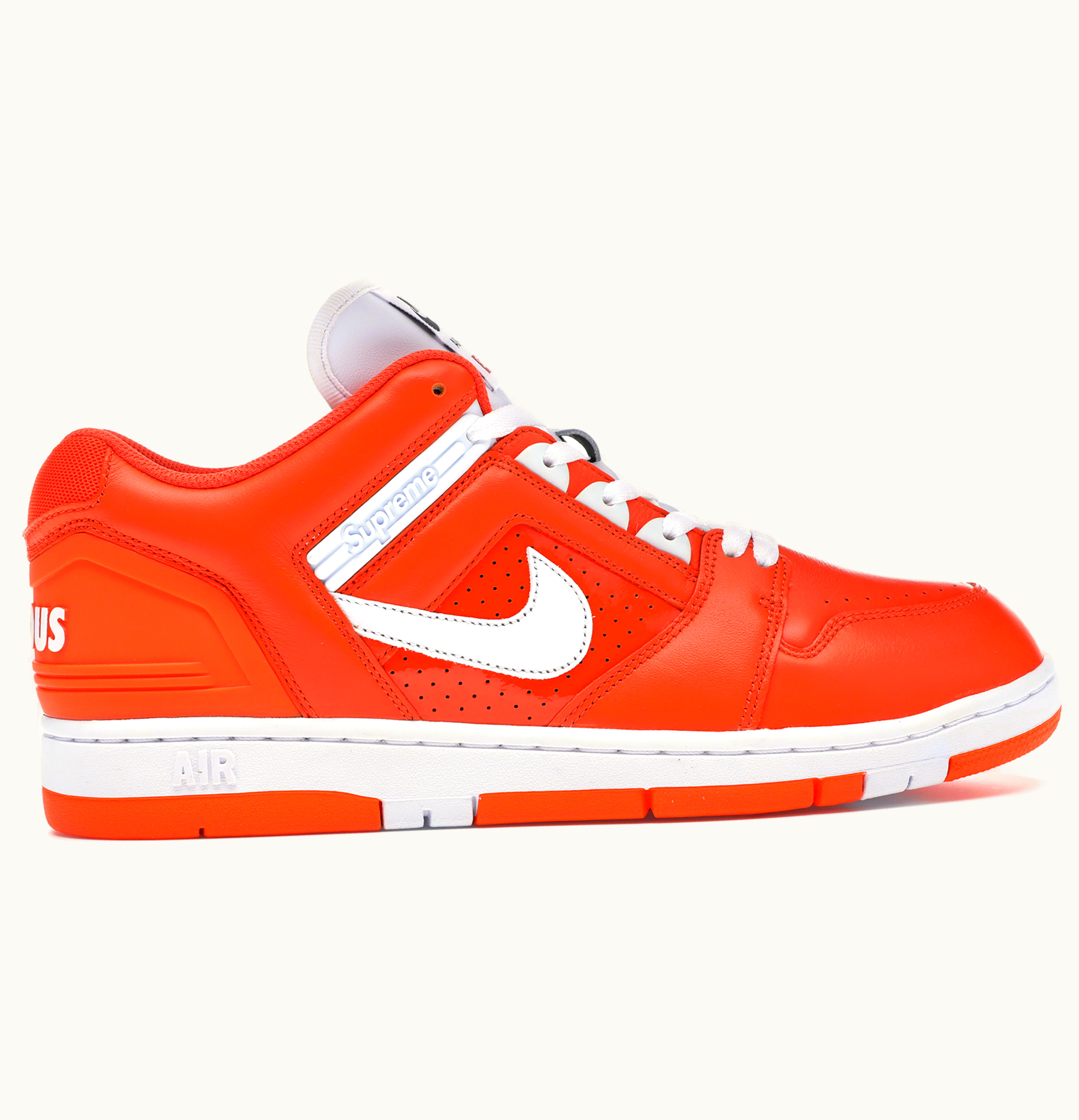 Nike Nike SB Air Force 2 Low Supreme Orange