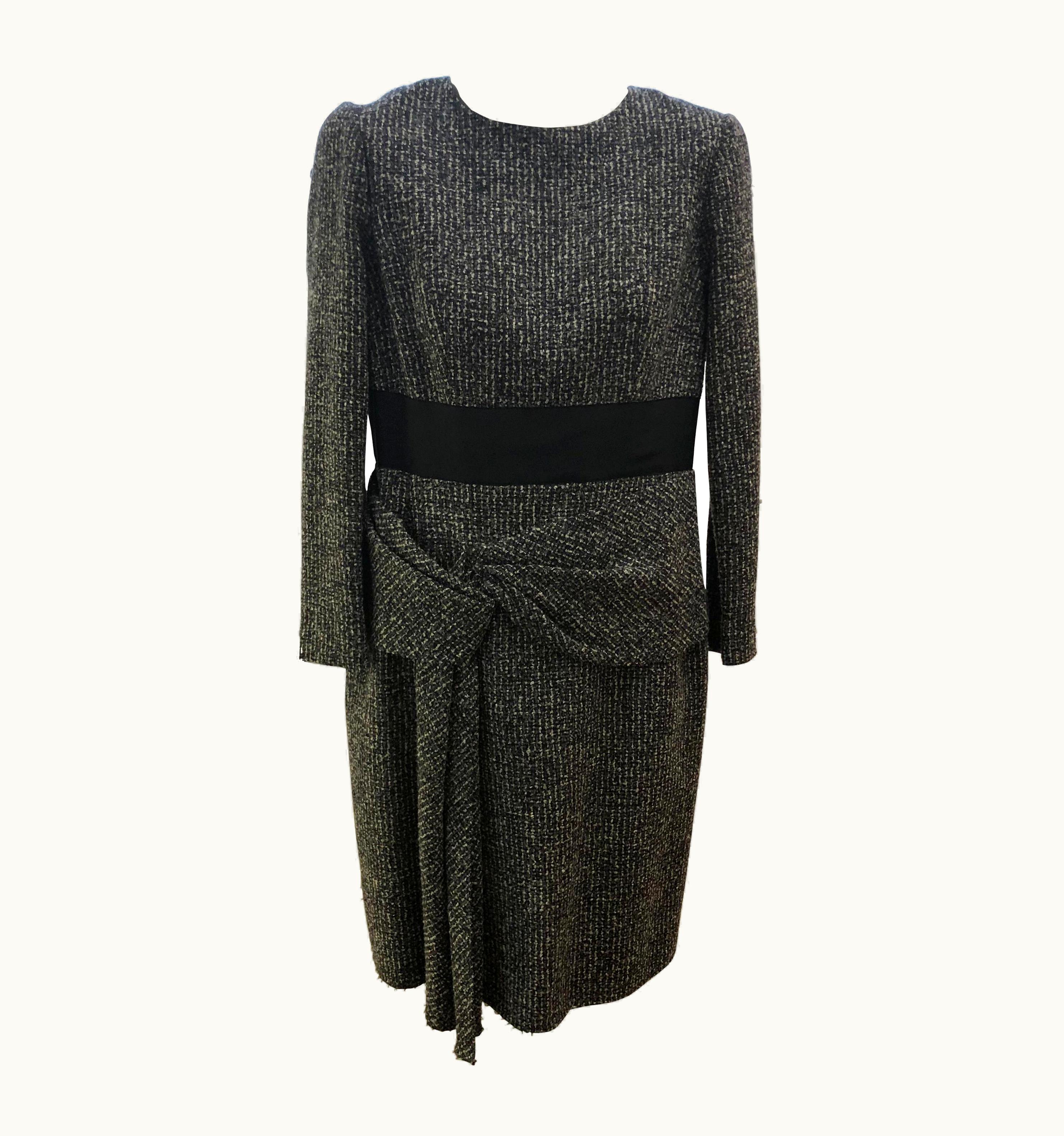 Oscar De La Renta Oscar De La Renta Tweed Dress (16 Us)